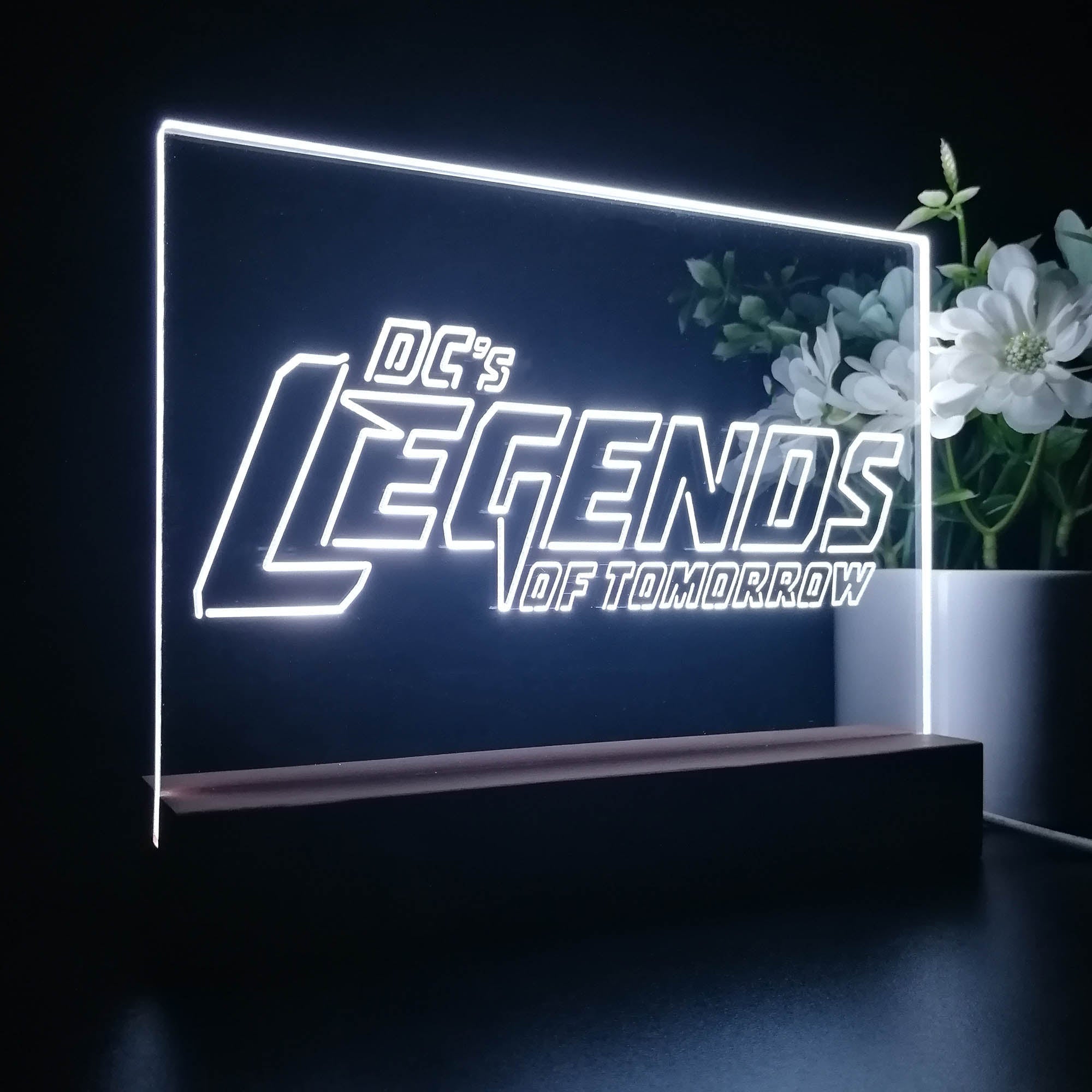 Legends of Tomorrow 3D Illusion Night Light Desk Lamp