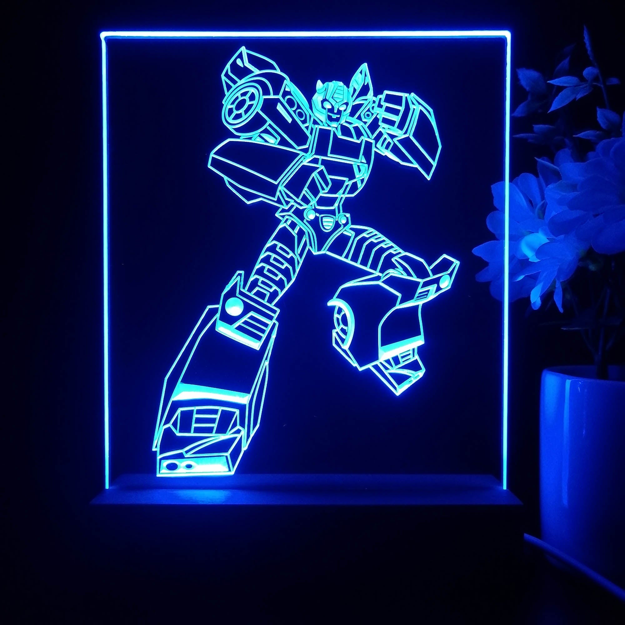 Transformers bumblebee Game Room LED Sign Lamp Display