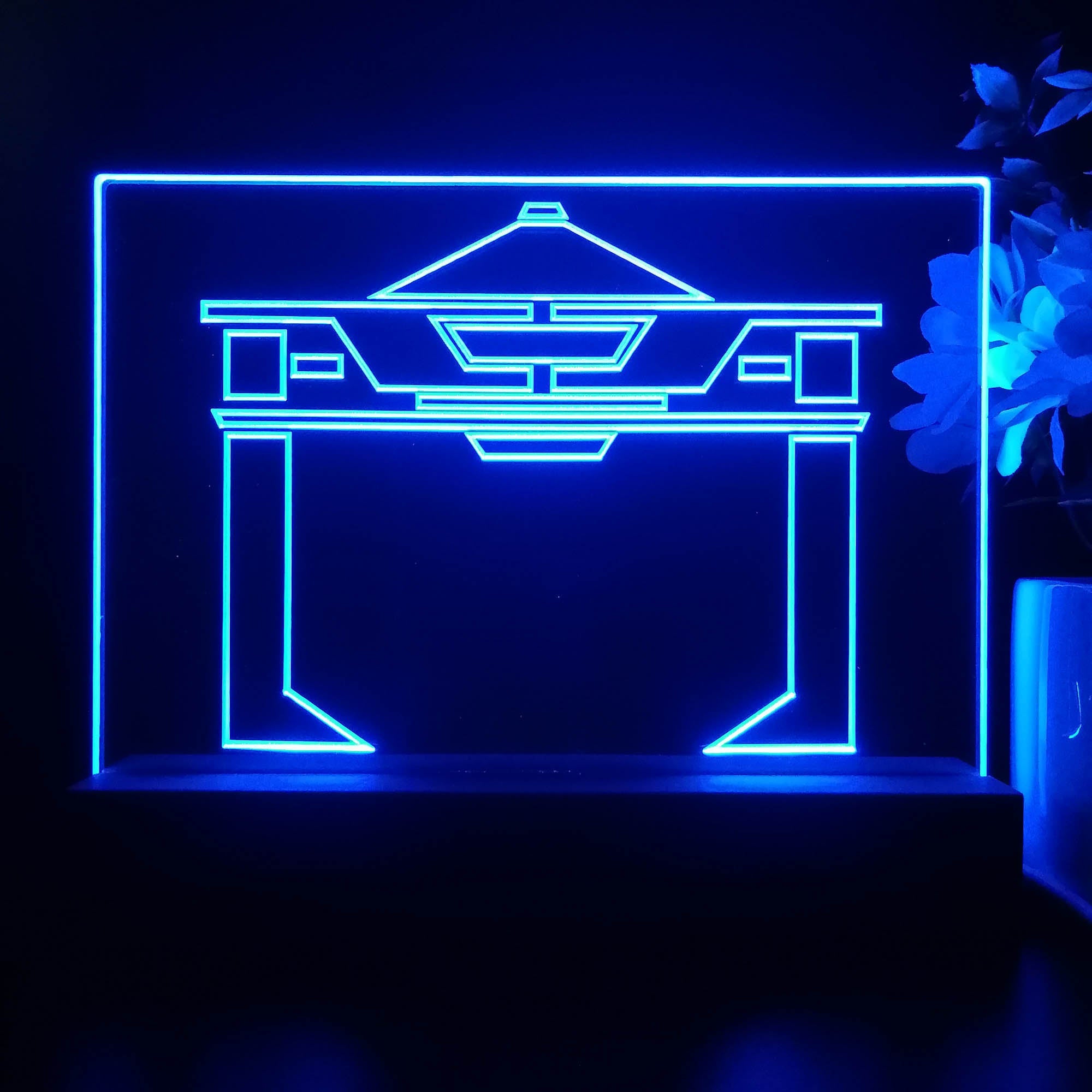 Tron Recognizer Game Room LED Sign Lamp Display