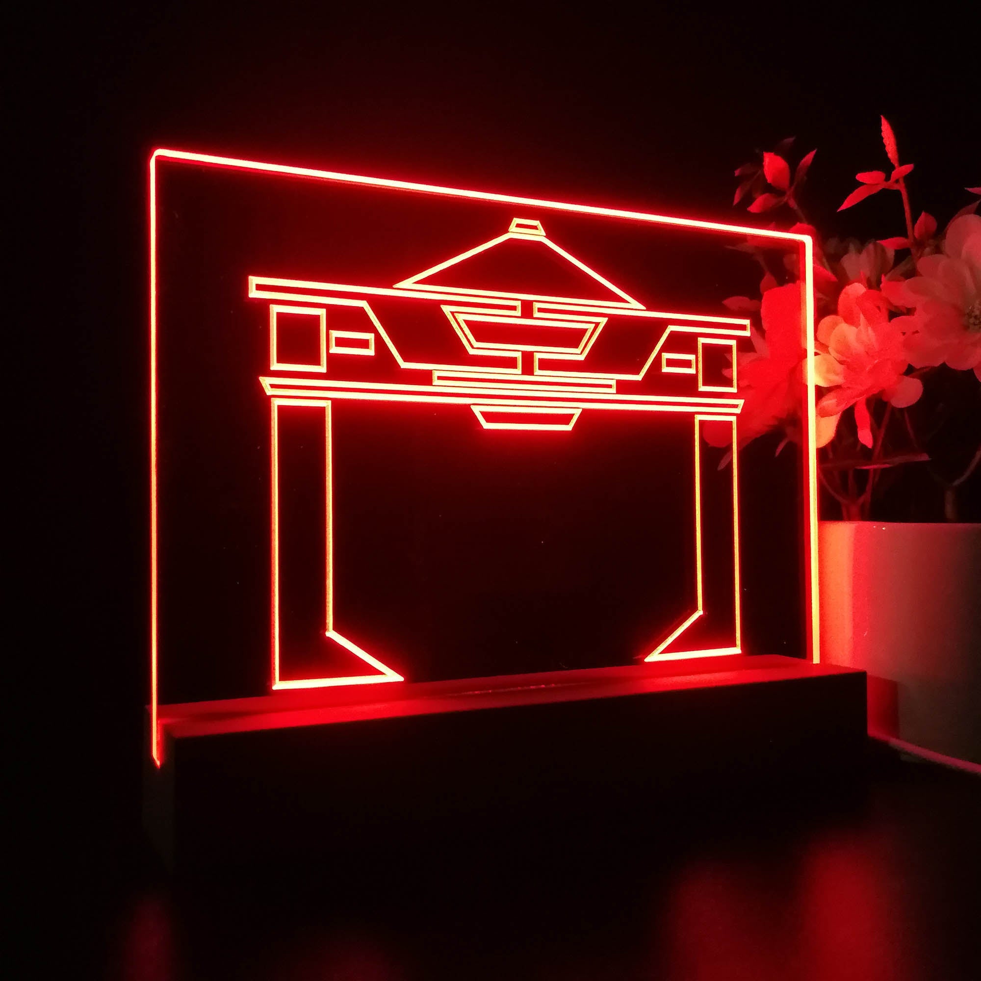 Tron Recognizer Game Room LED Sign Lamp Display