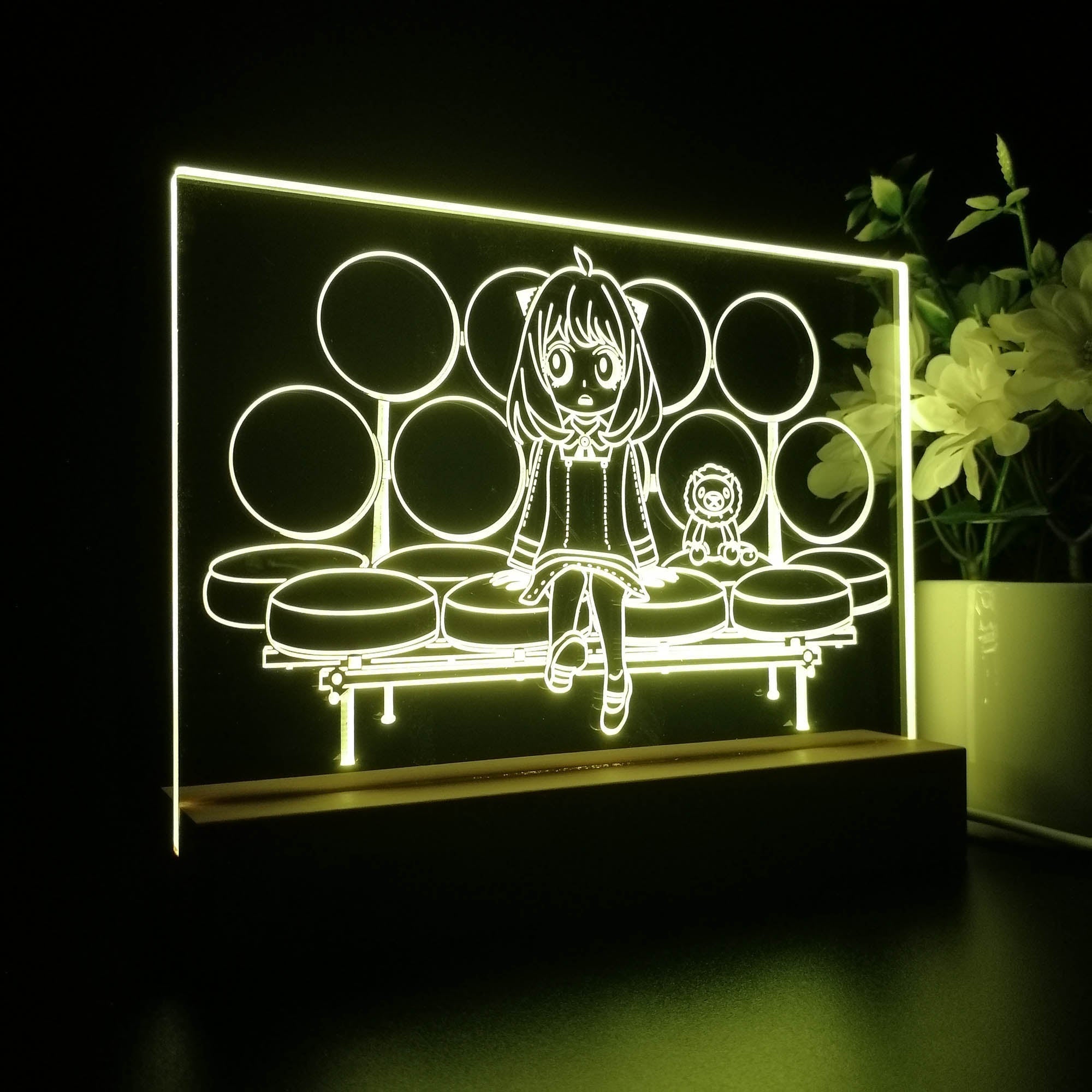 Spy × Family Anya Forger LED Sign Lamp Display