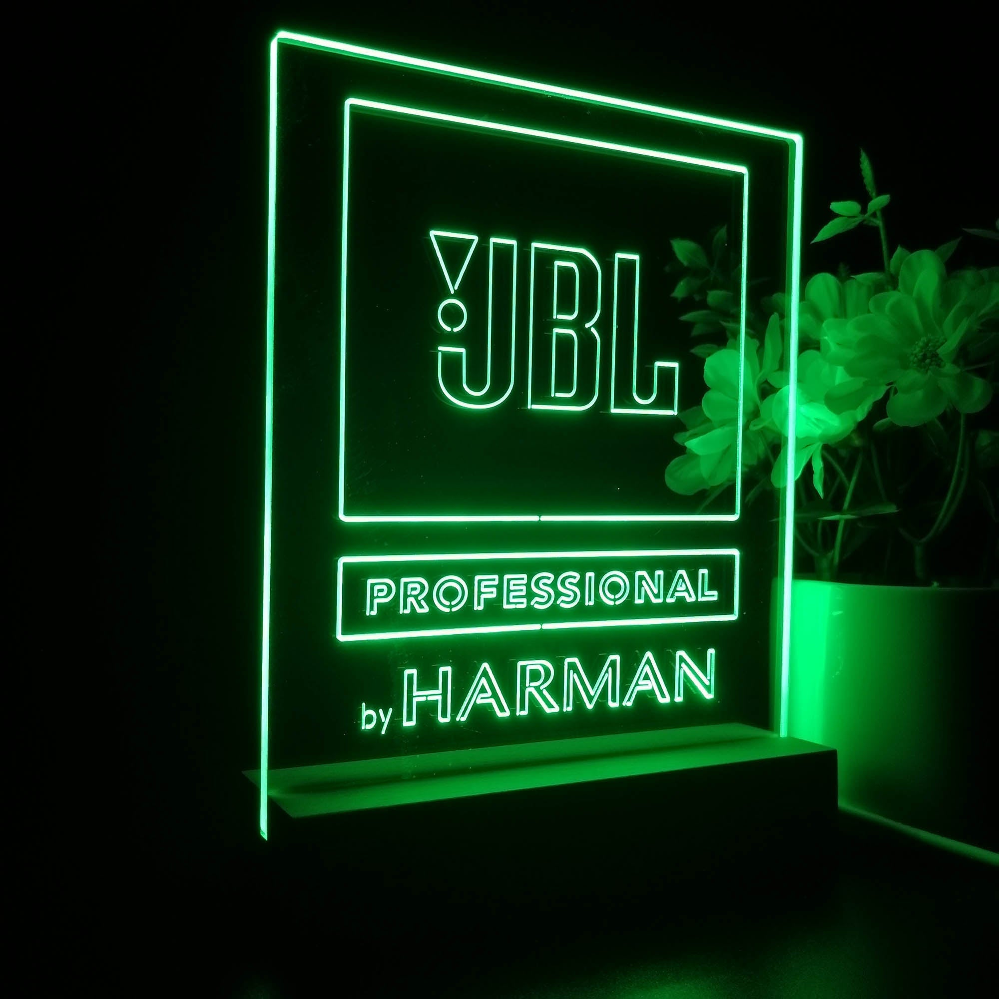 JBL Professional Harman Audio Home Theater Cinema 3D Illusion Night Light Desk Lamp