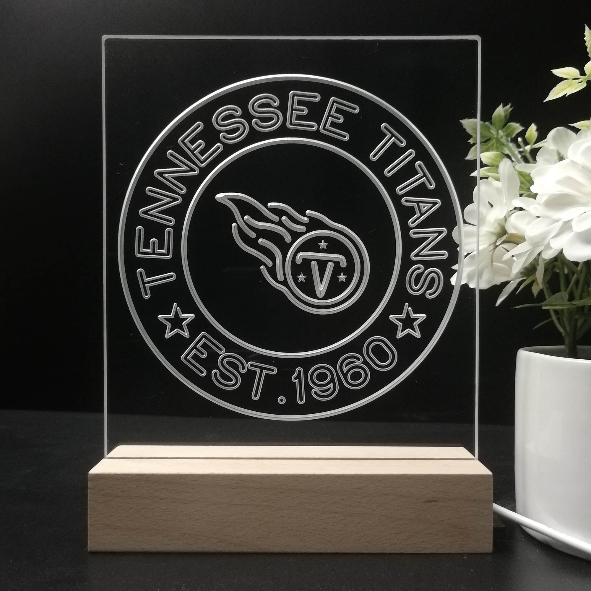 Personalized Tennessee Titans Souvenir Neon LED Night Light Sign
