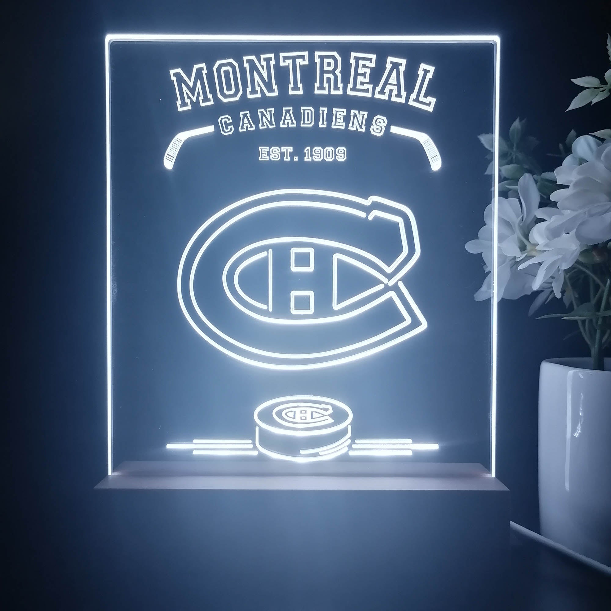 Personalized Montreal Canadiens Souvenir Neon LED Night Light Sign