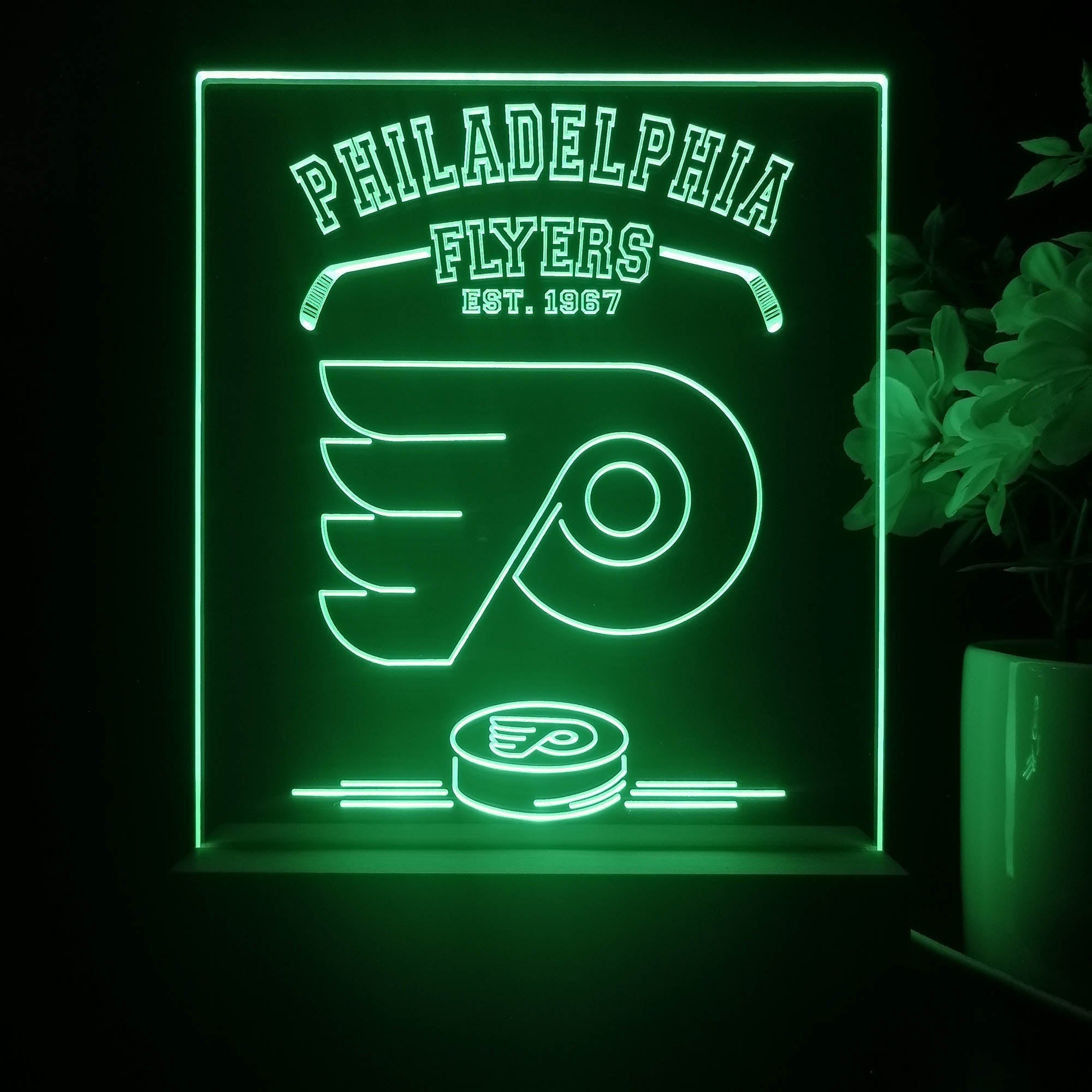 Personalized Philadelphia Flyers Souvenir Neon LED Night Light Sign