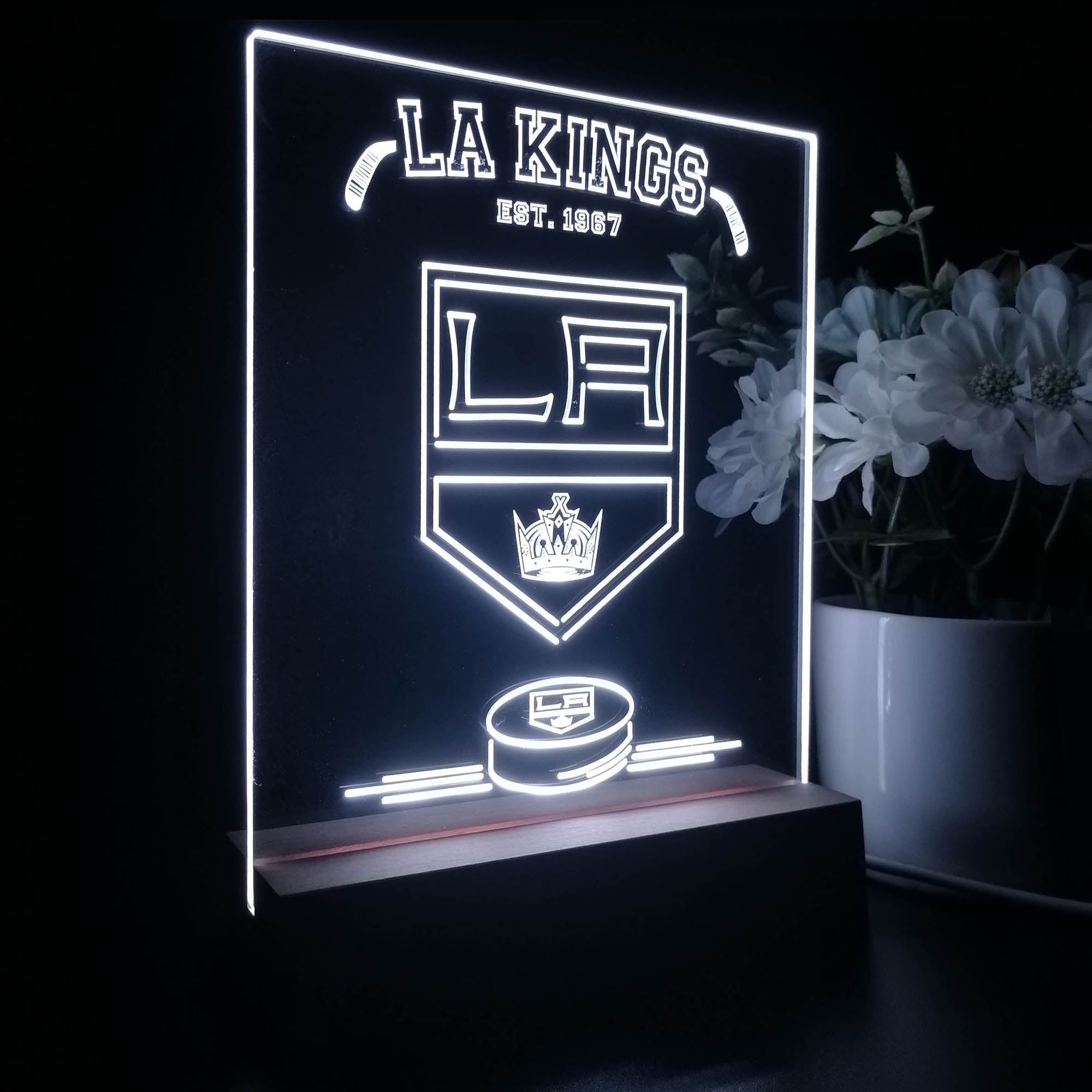 Personalized Los Angeles Kings Souvenir Neon LED Night Light Sign