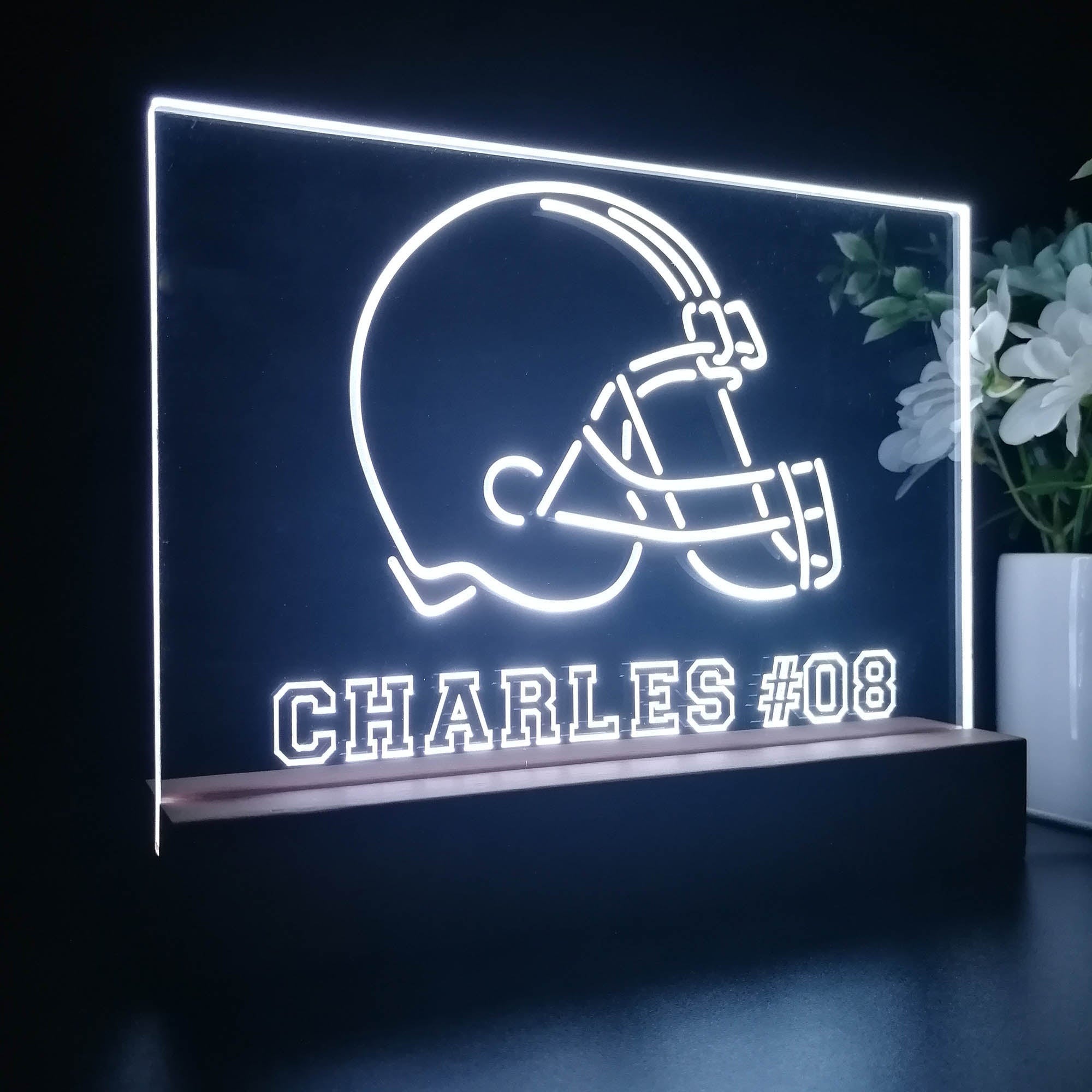 Personalized Cleveland Browns Souvenir Neon LED Night Light Sign
