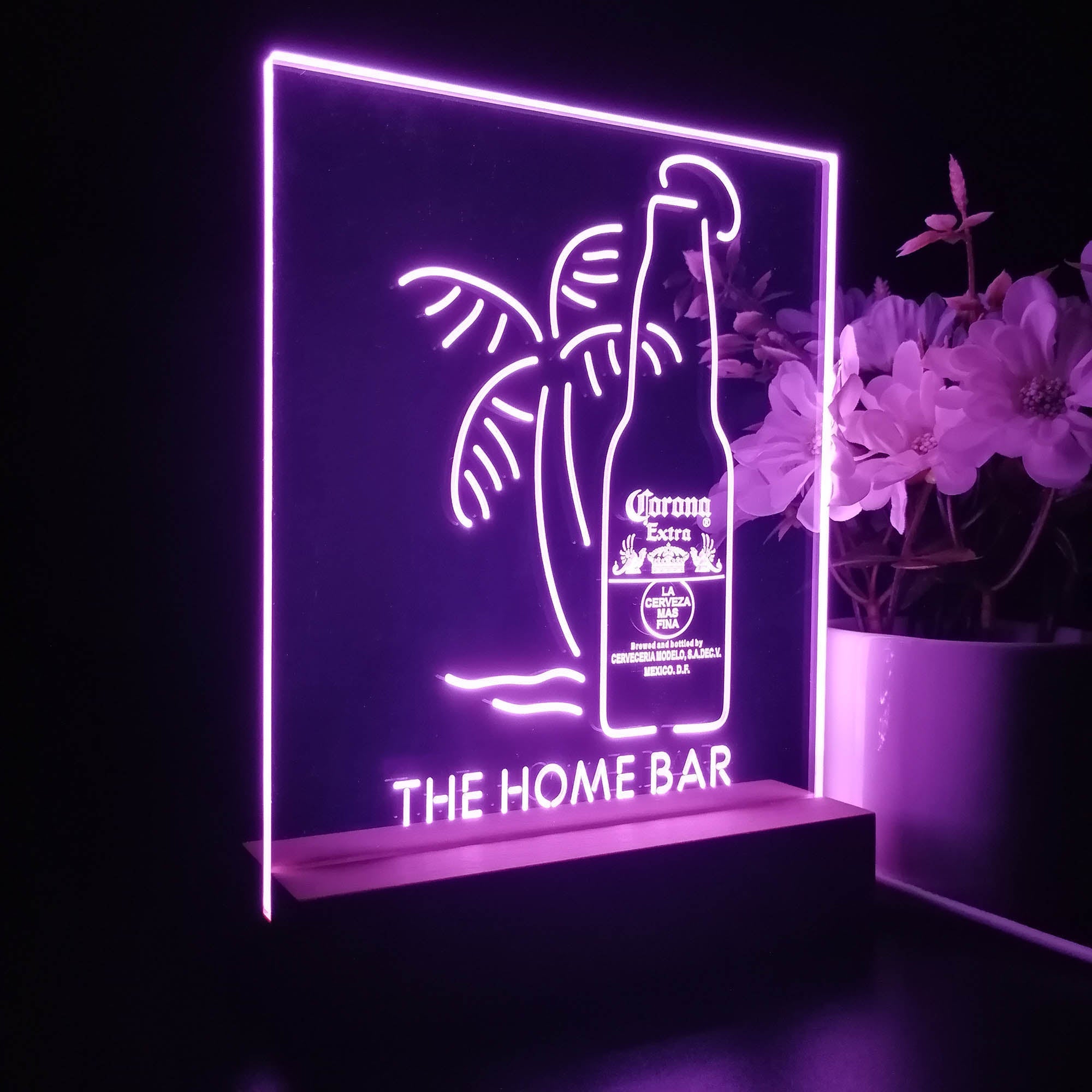 Personalized Corona Extra Bottle Souvenir Neon LED Night Light Sign