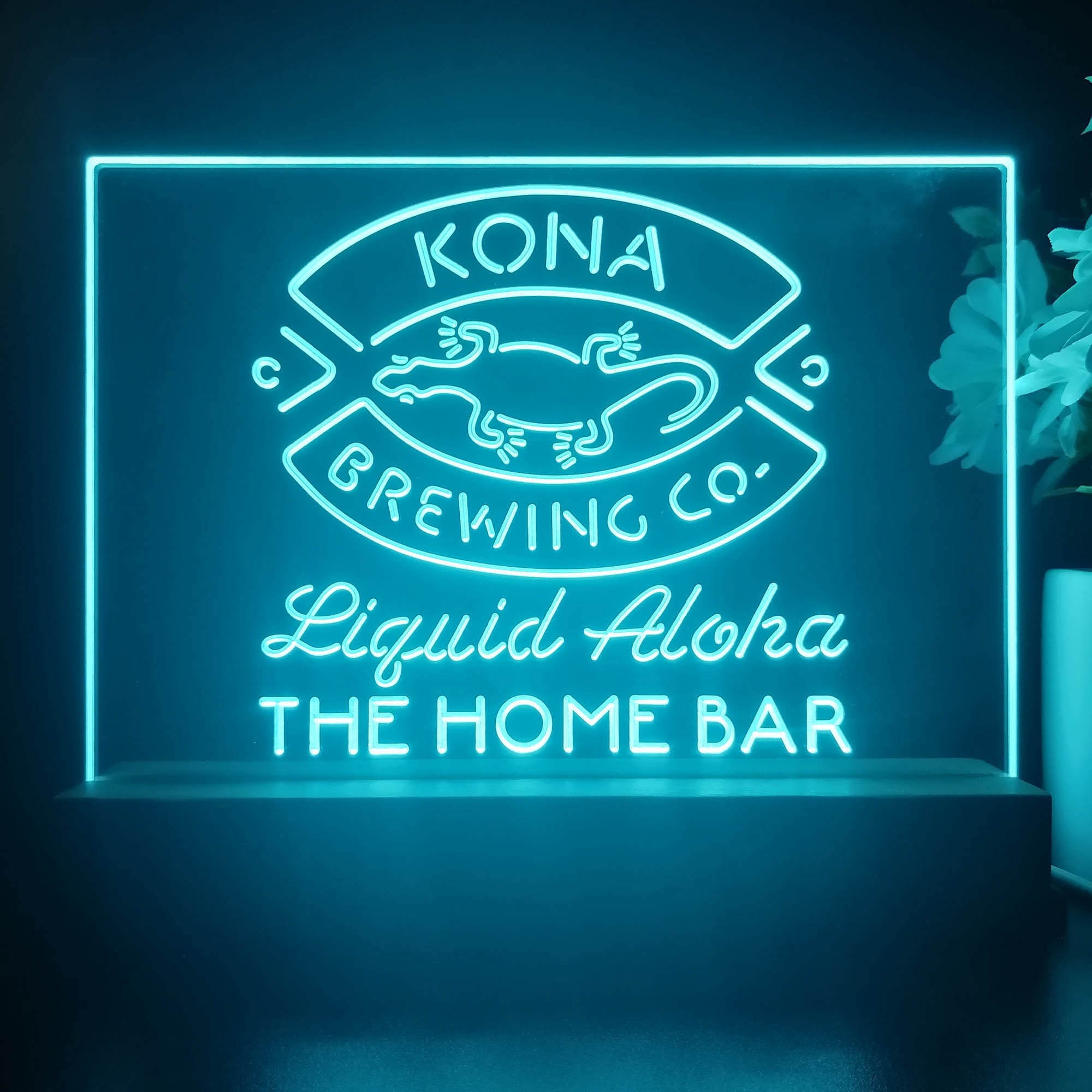 Personalized Kona Brewing Company Souvenir Neon LED Night Light Sign