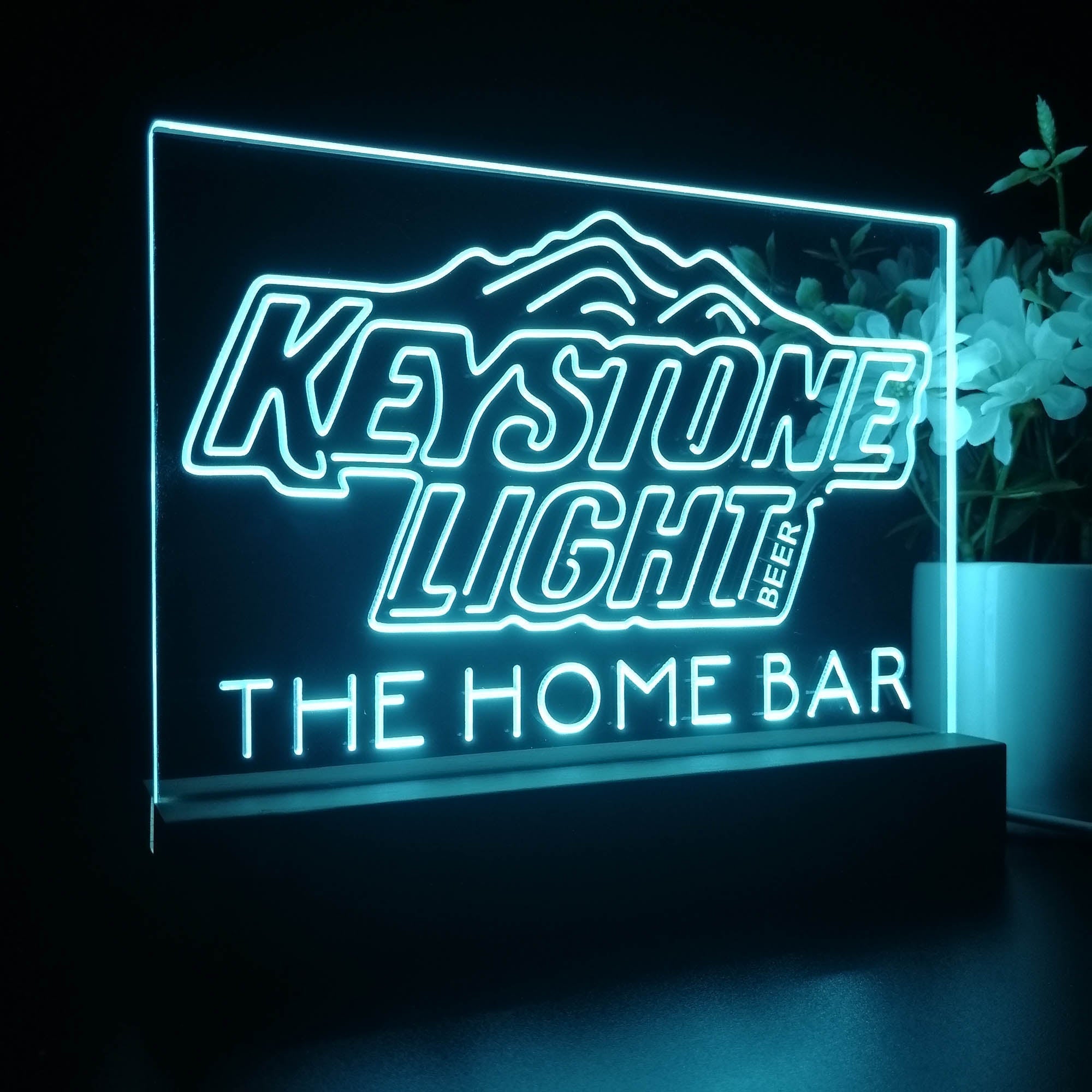 Personalized Keystone Light Souvenir Neon LED Night Light Sign