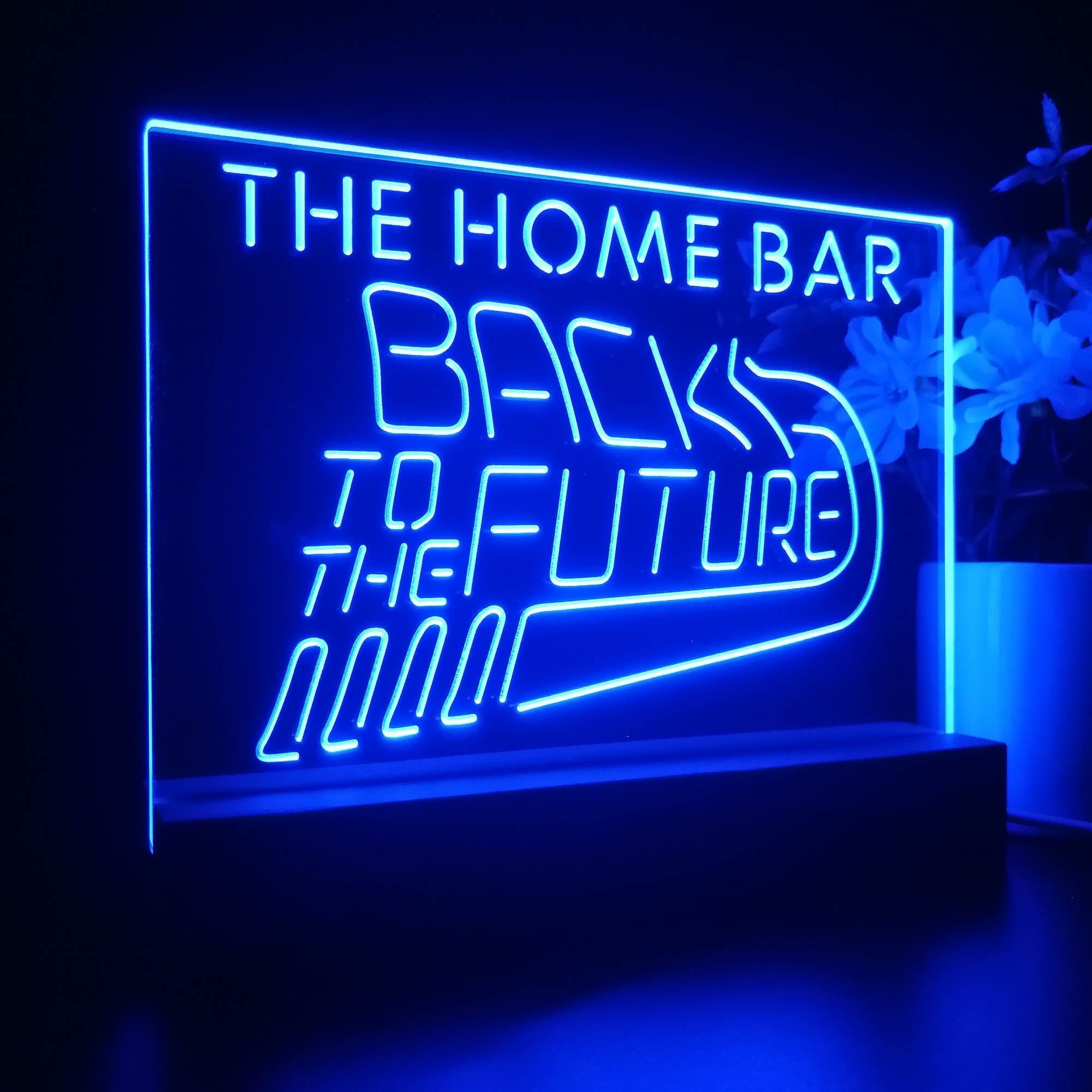 Personalized Back to the Future Souvenir Neon LED Night Light Sign