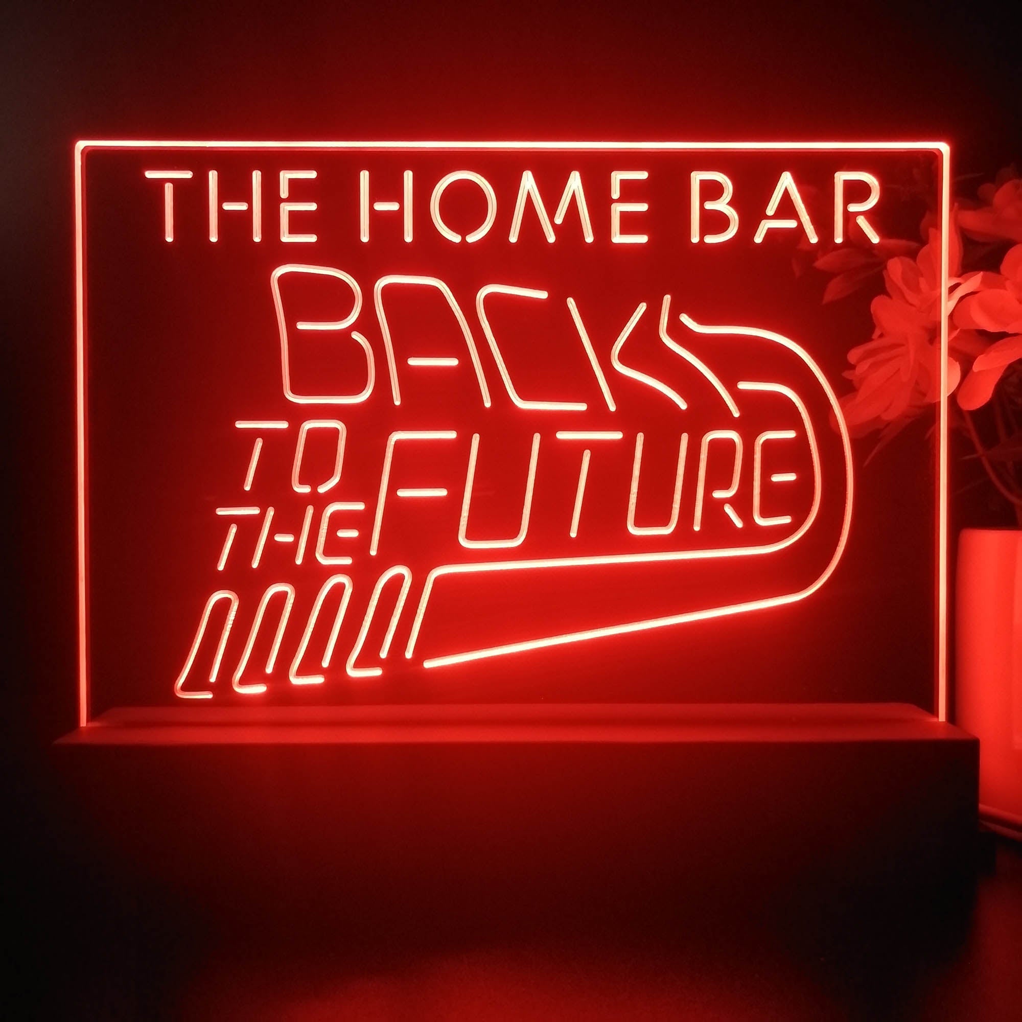 Personalized Back to the Future Souvenir Neon LED Night Light Sign