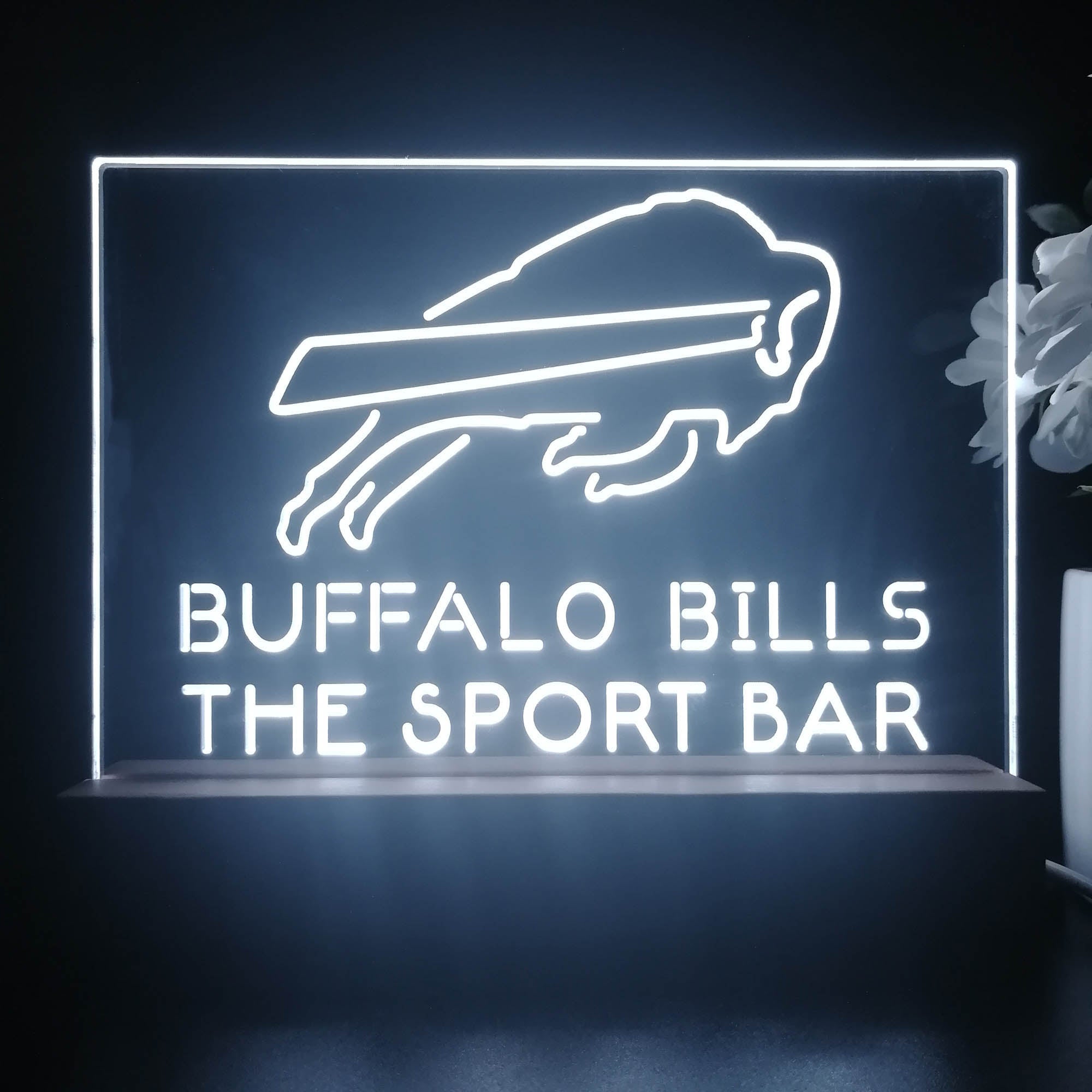 Personalized Buffalo Bills,NFL Souvenir Neon LED Night Light Sign