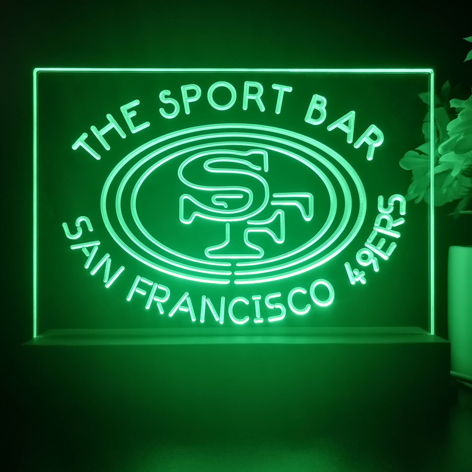 Personalized San Francisco 49ers Souvenir Neon LED Night Light Sign