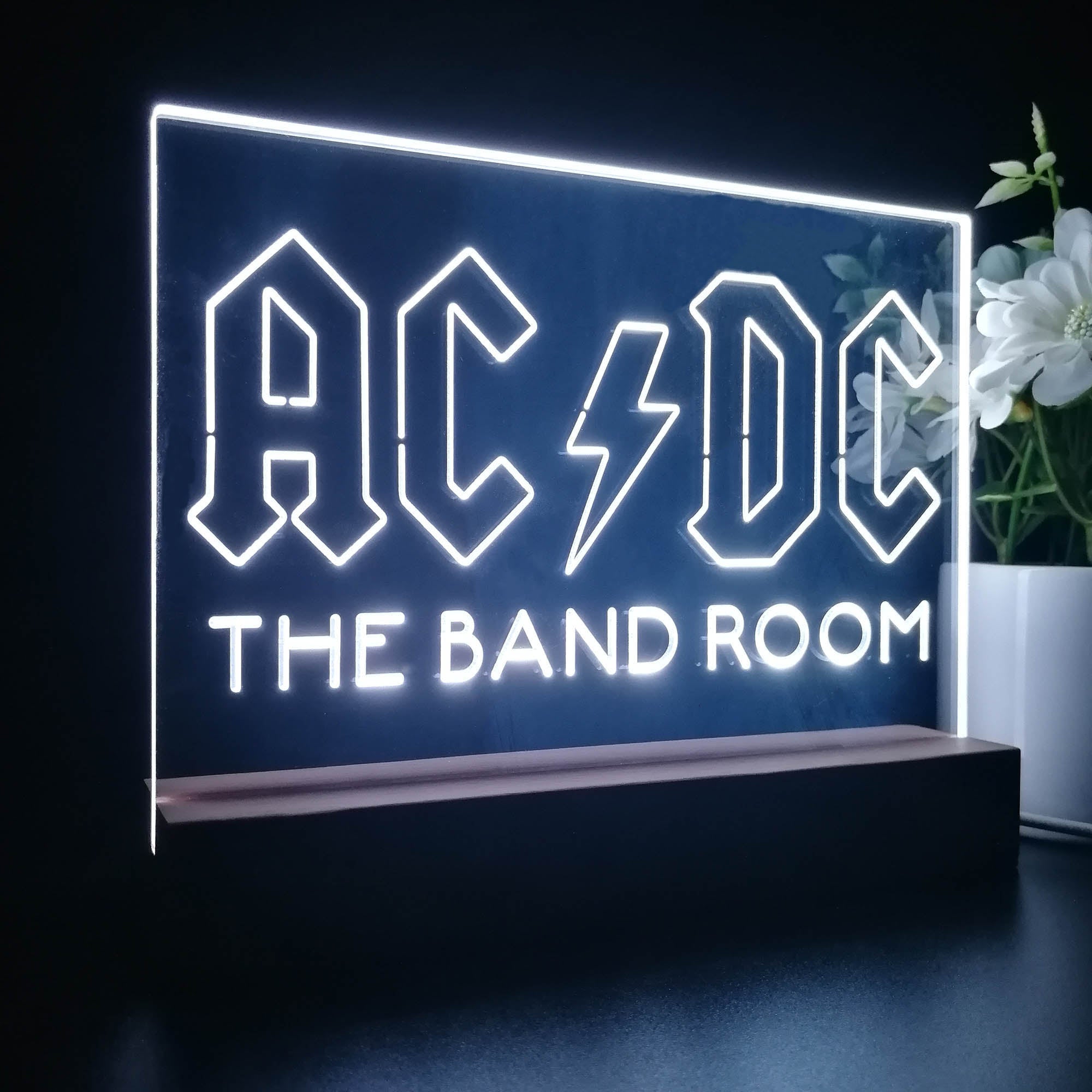 Personalized ACDC Souvenir Neon LED Night Light Sign