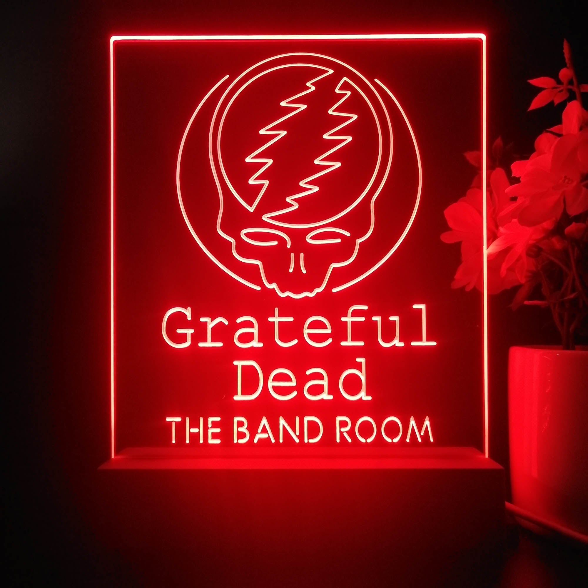 Personalized Grateful Dead Souvenir Neon LED Night Light Sign