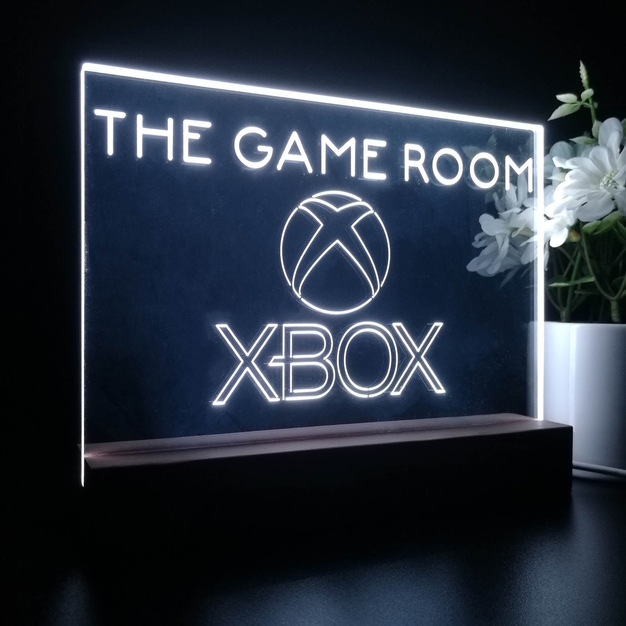 Personalized XBOX Gamer Tag Souvenir Neon LED Night Light Sign