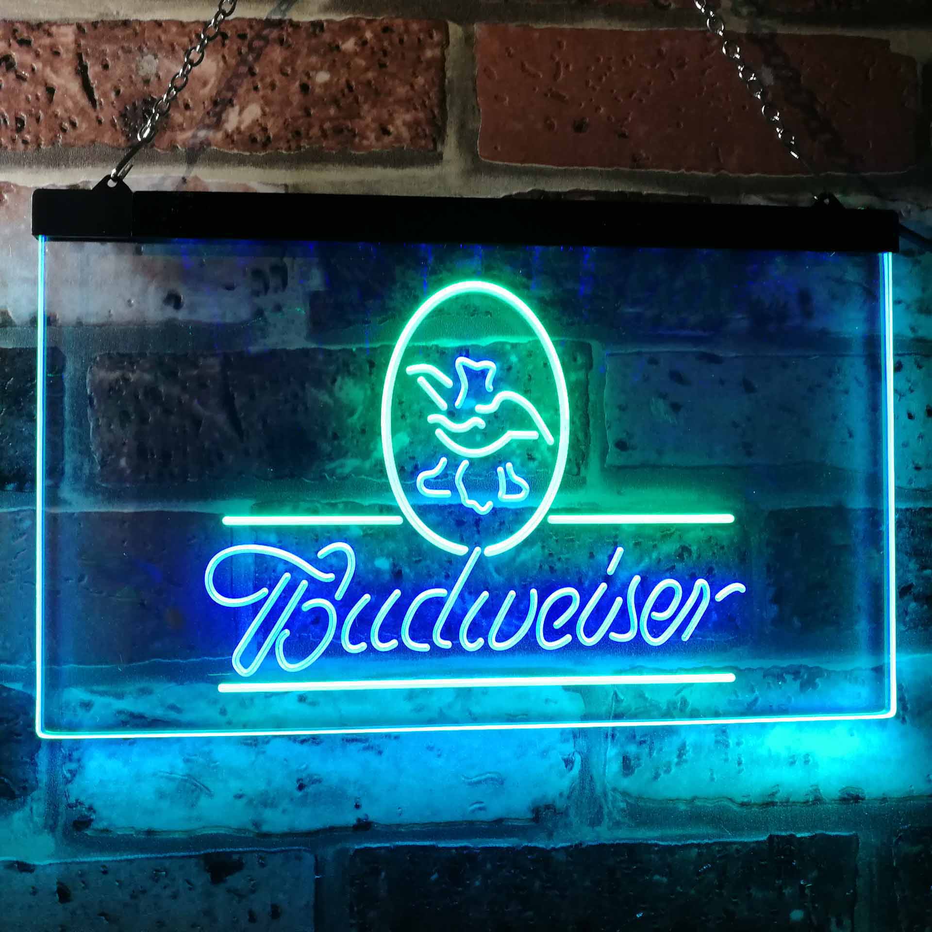 Budweiser Eagle US Beer Company Bar Decor Neon-Like LED Sign