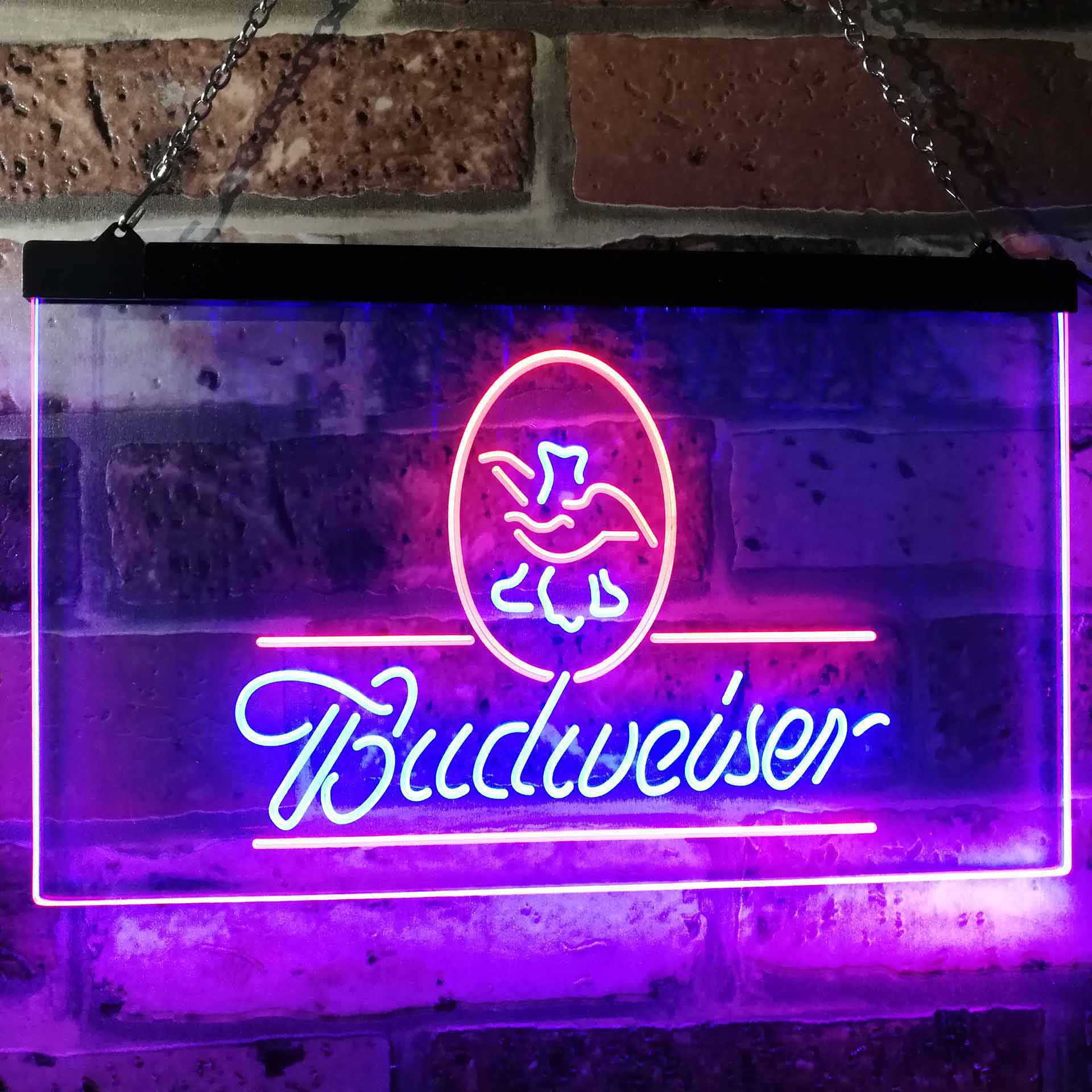 Budweiser Eagle US Beer Company Bar Decor Neon-Like LED Sign