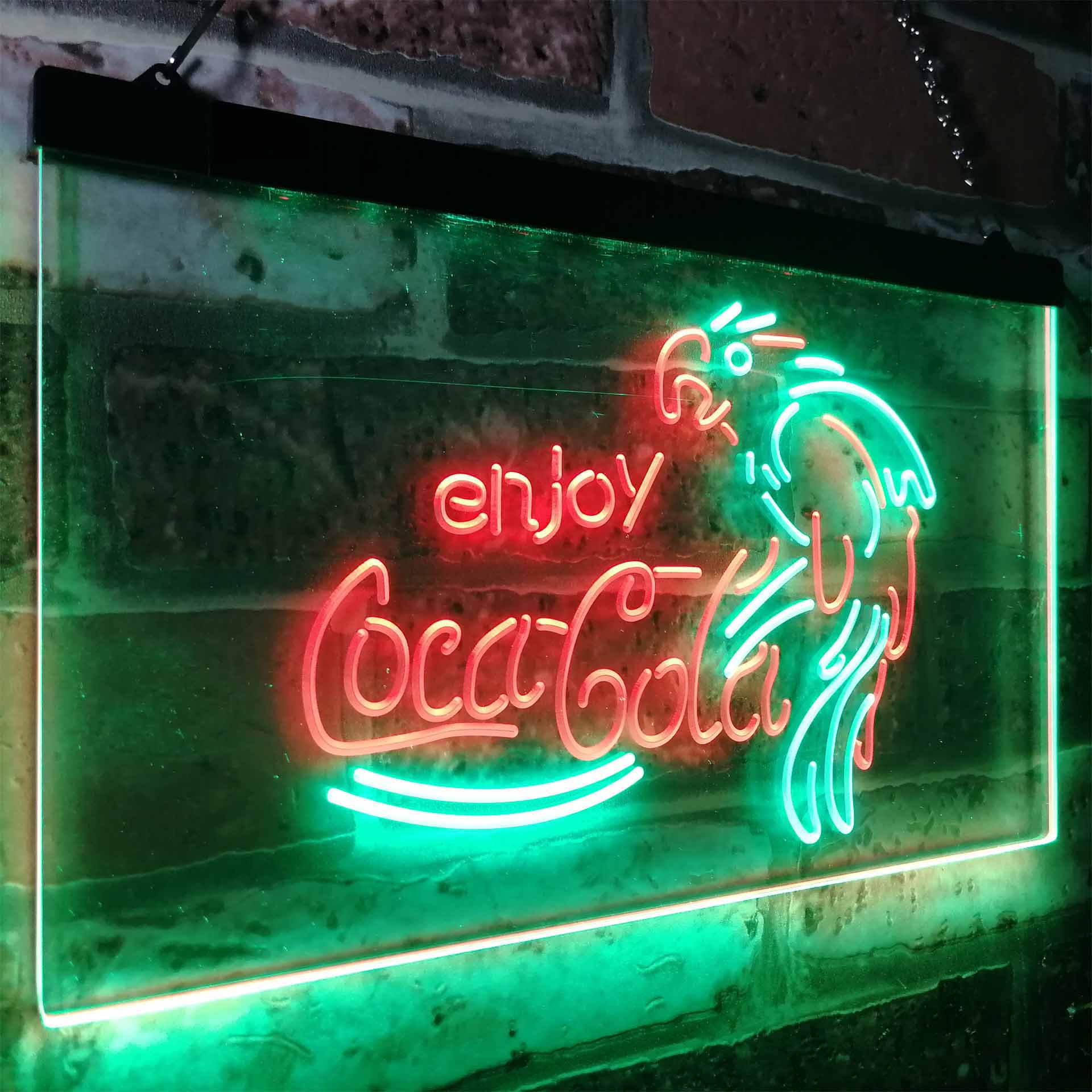 Coca Cola Classic Logo Bar Neon-Like LED Sign