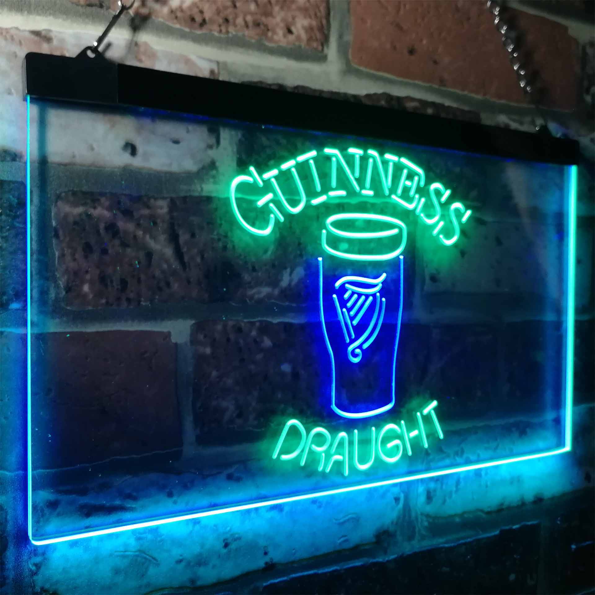 Guinness Draught Ale Beer Bar Neon-Like LED Sign - ProLedSign