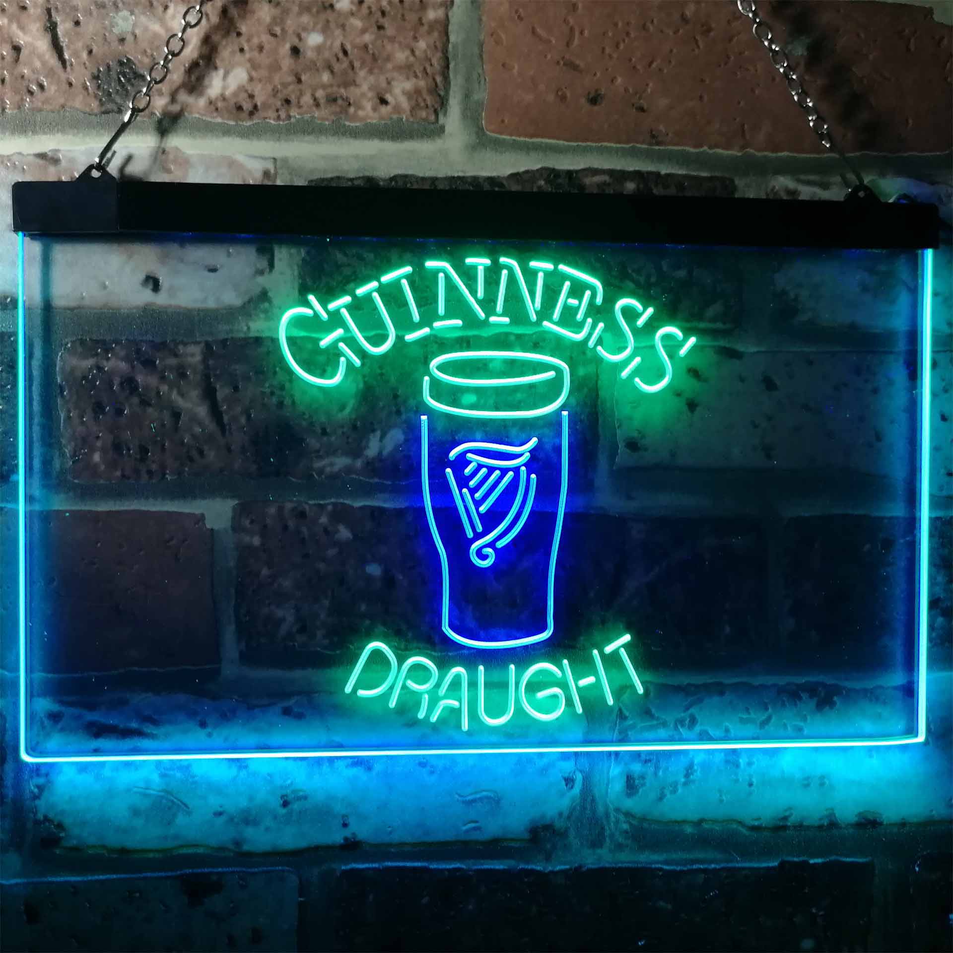 Guinness Draught Ale Beer Bar Neon-Like LED Sign - ProLedSign