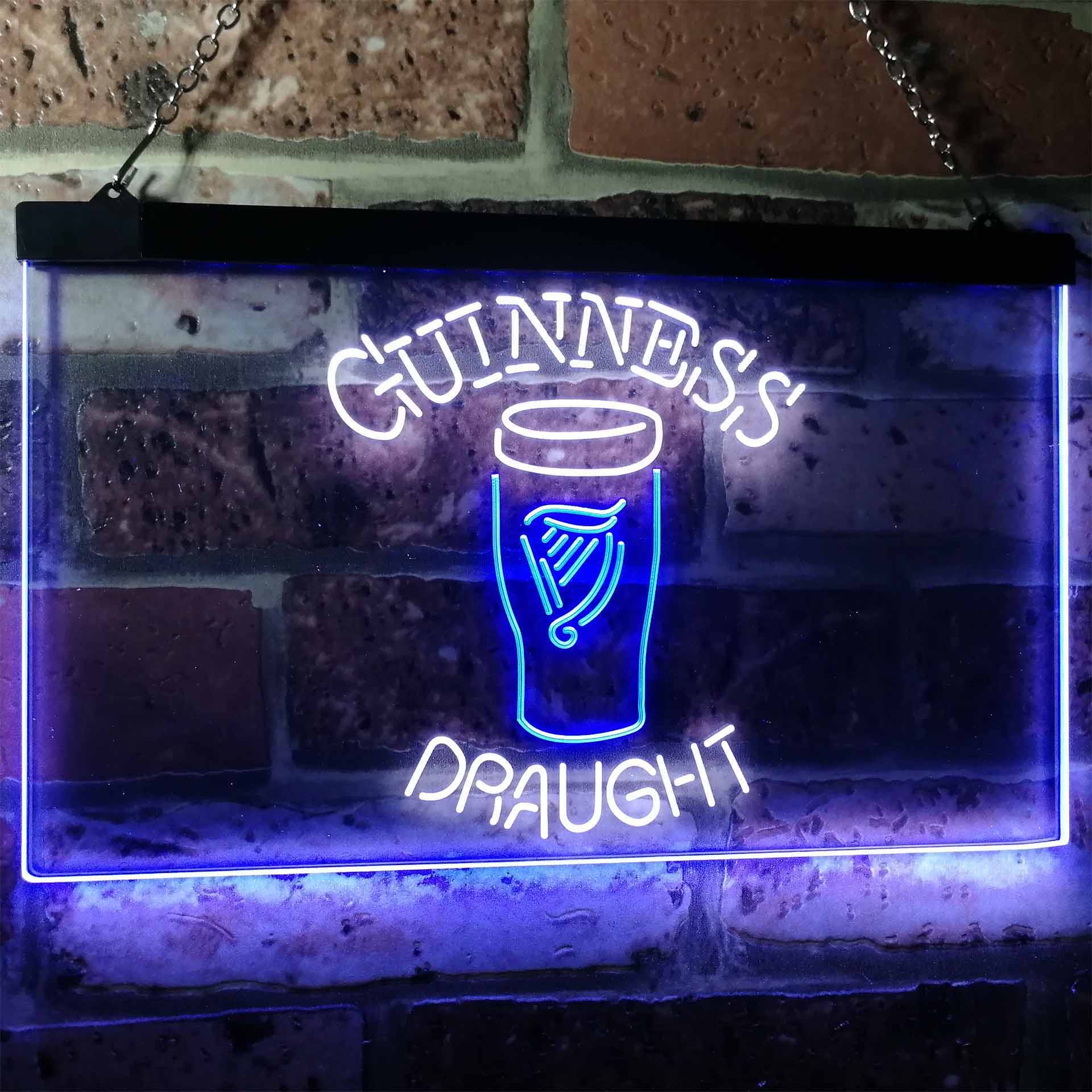 Guinness Draught Ale Beer Bar Neon-Like LED Sign - ProLedSign