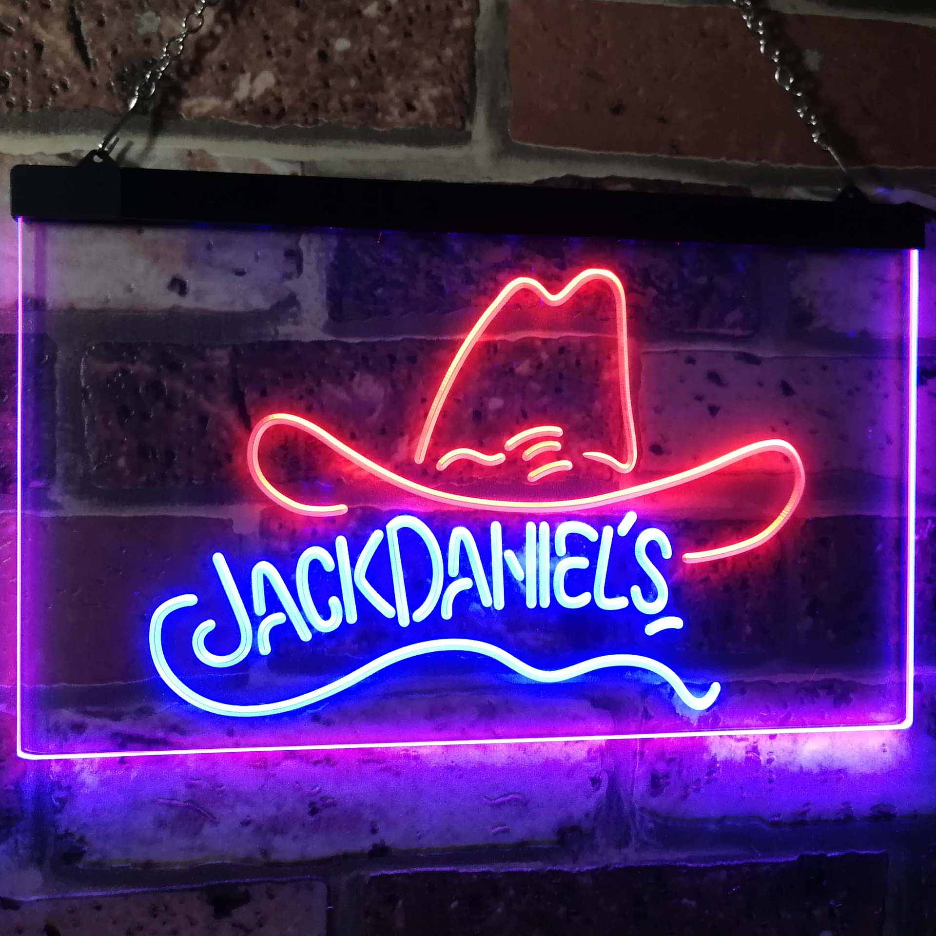 Jack Daniel's Hat Neon-Like LED Sign