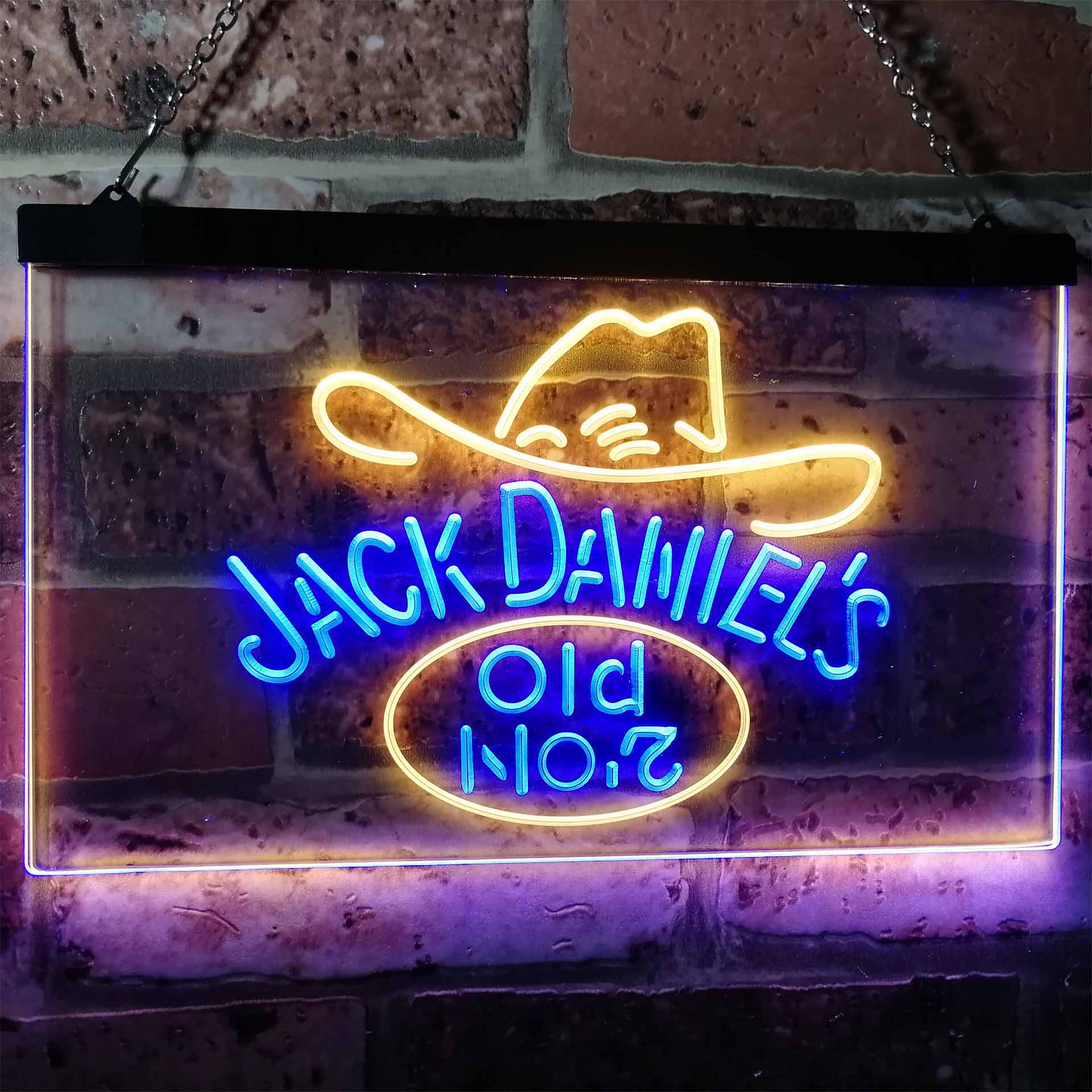 Jack Daniel's Hat No. 7 Neon-Like LED Sign