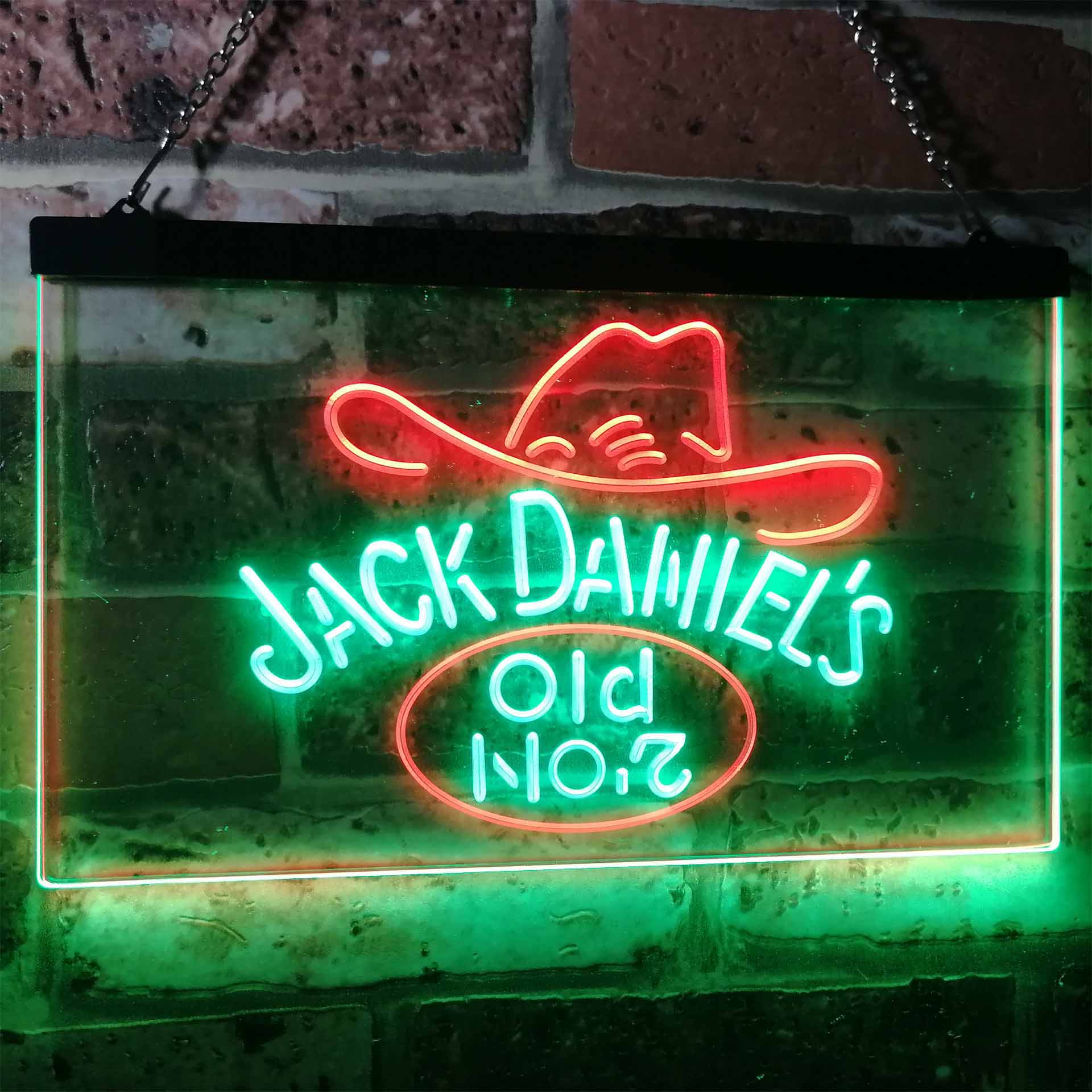 Jack Daniel's Hat No. 7 Neon-Like LED Sign