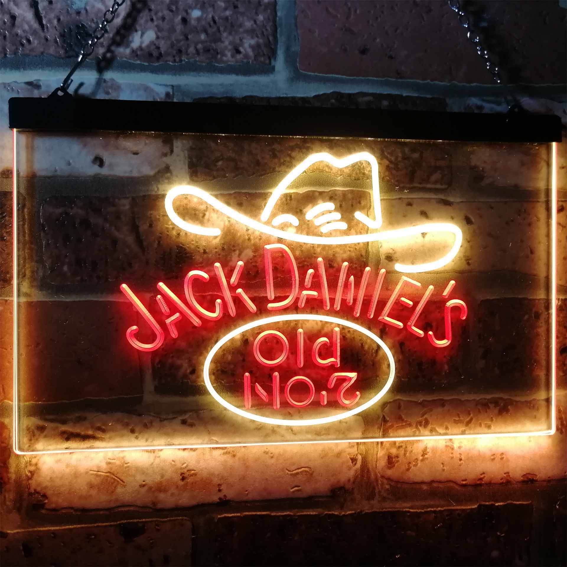 Jack Daniel's Hat No. 7 Neon-Like LED Sign