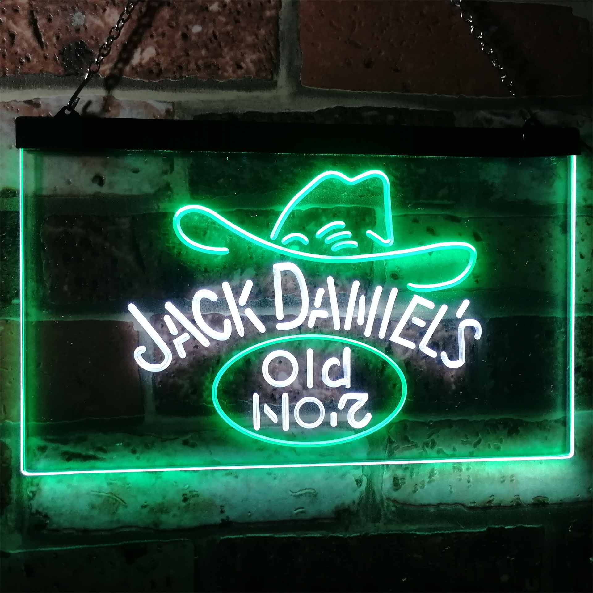 Jack Daniel's Hat No. 7 Neon-Like LED Sign