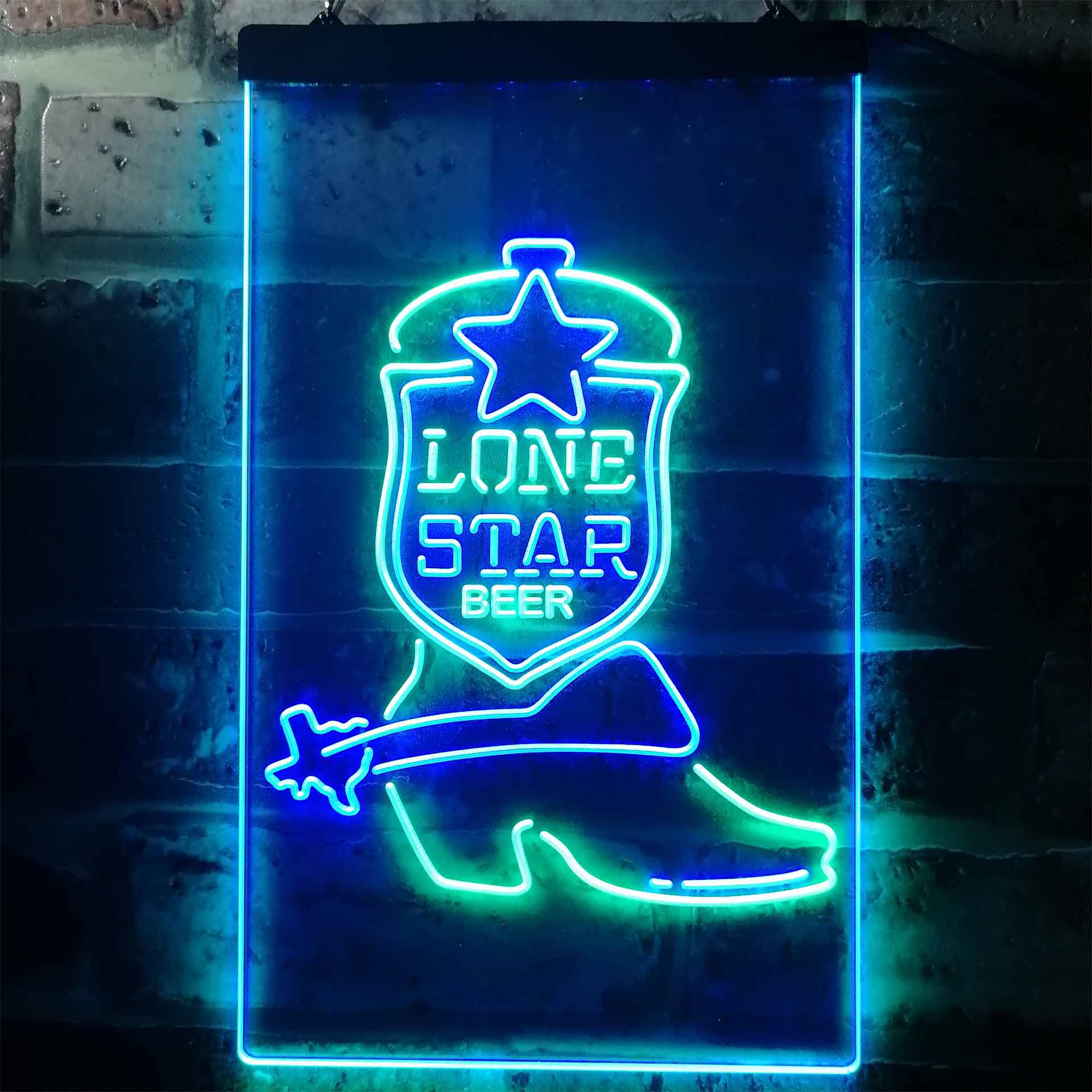 Lone Star Beer Neon-Like LED Sign