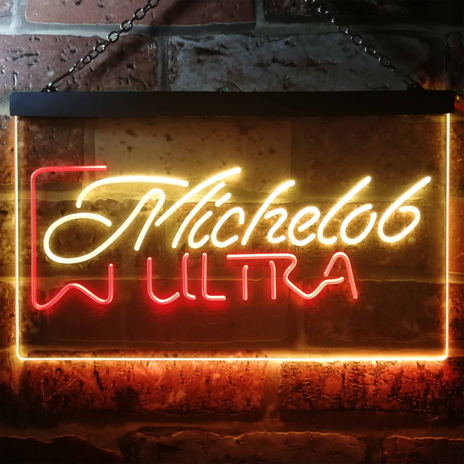 Michelob Ultra Superior Light Beer Dual Color LED Neon Sign ProLedSign