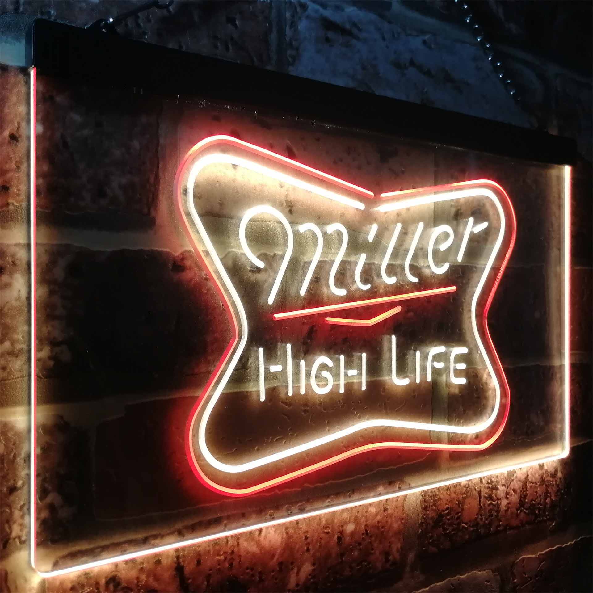 Miller High Life Home Bar Neon-like LED Sign | Pro LED Sign
