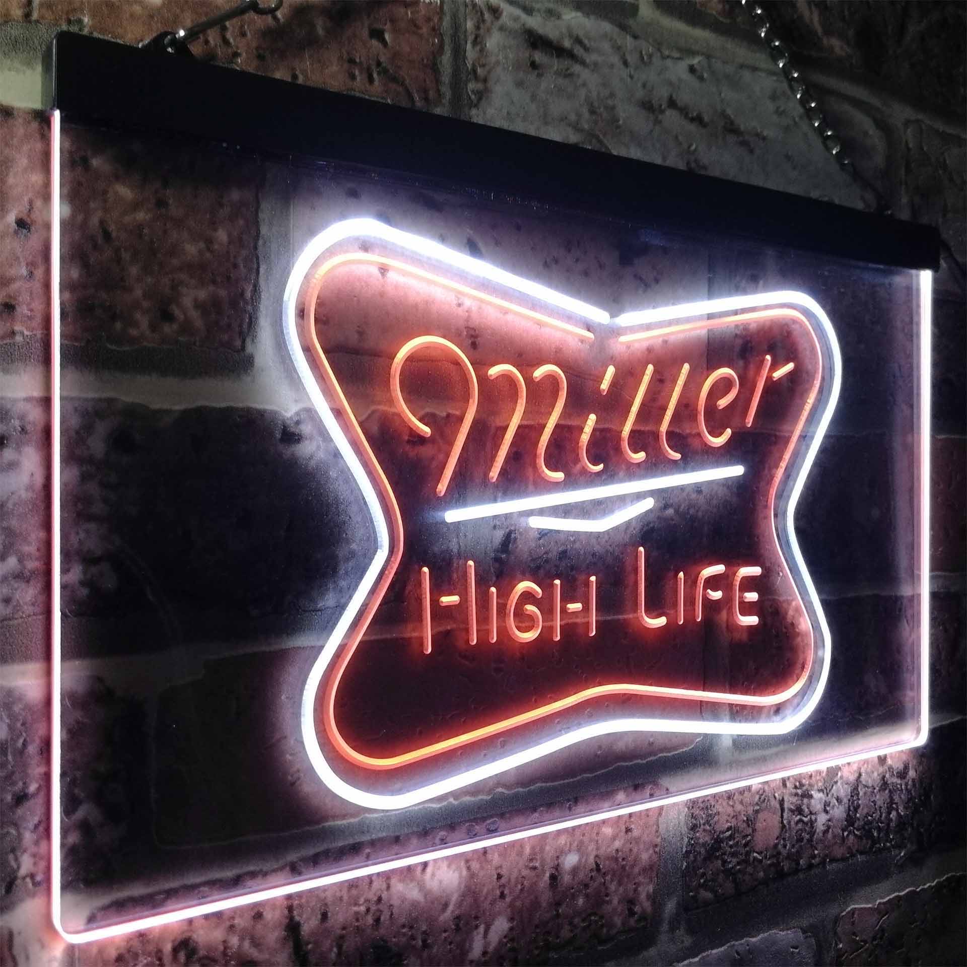 Miller High Life Home Bar Neon-like LED Sign | Pro LED Sign