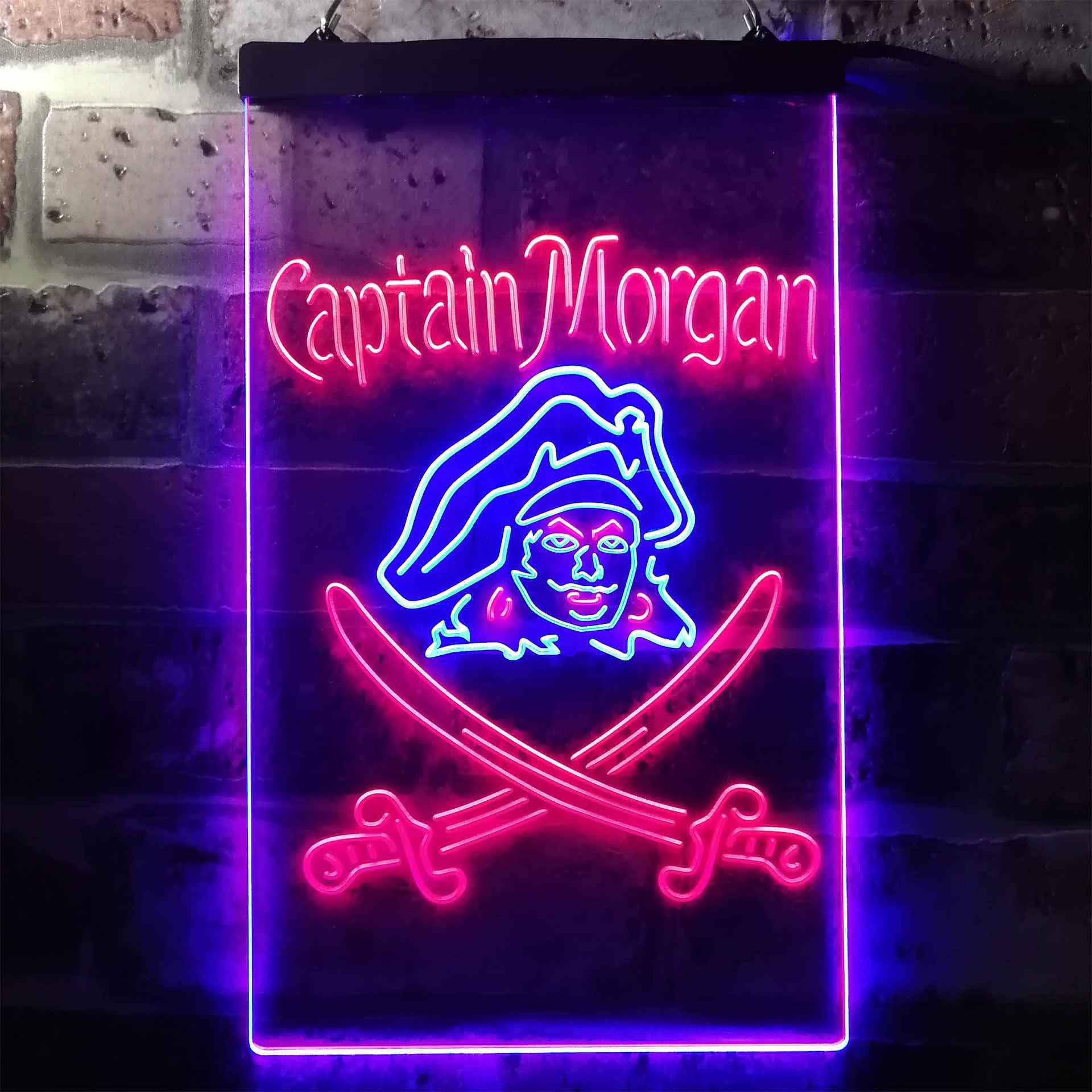 Captain Morgan Pirate Neon-Like LED Sign - ProLedSign