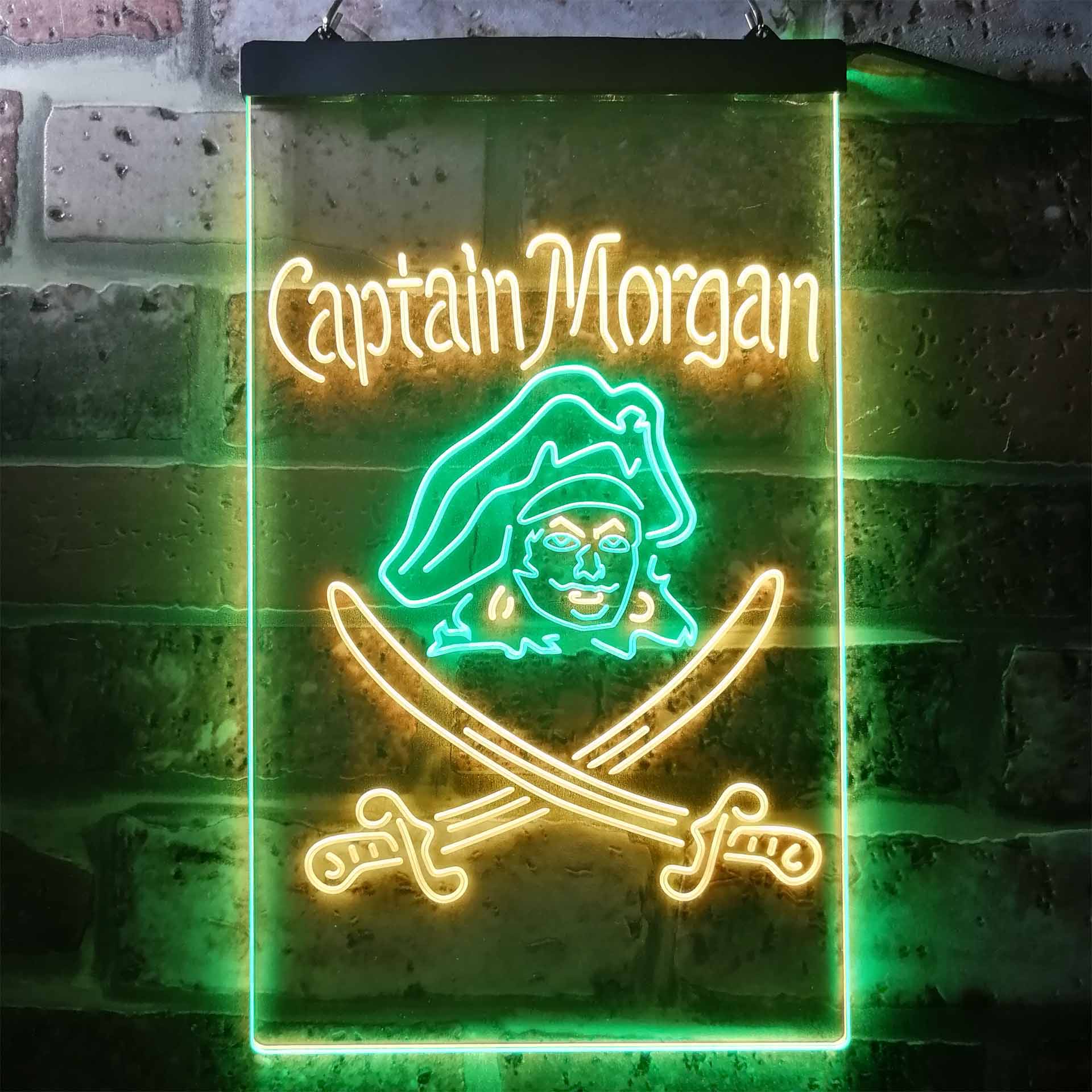 Captain Morgan Pirate Neon-Like LED Sign - ProLedSign