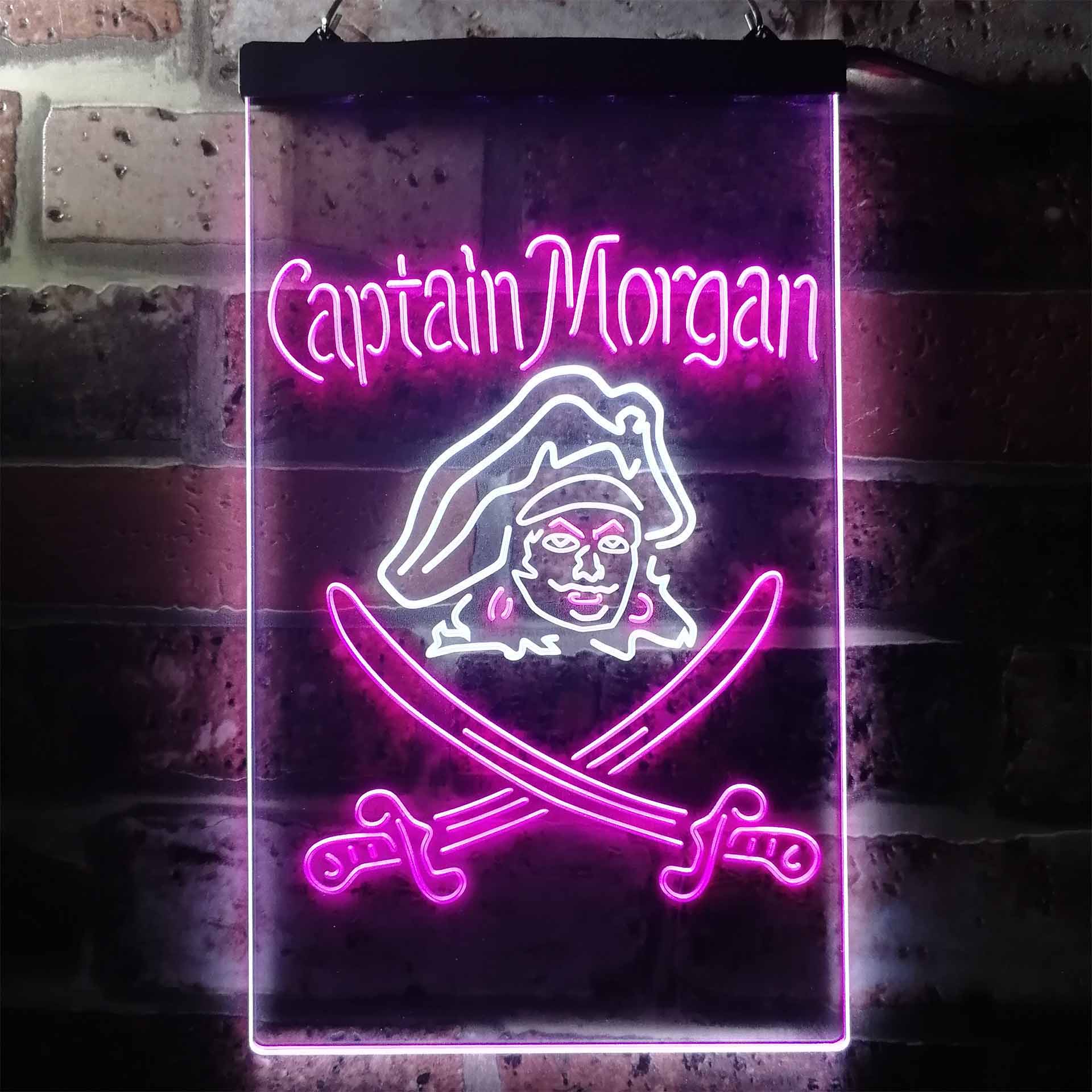 Captain Morgan Pirate Neon-Like LED Sign