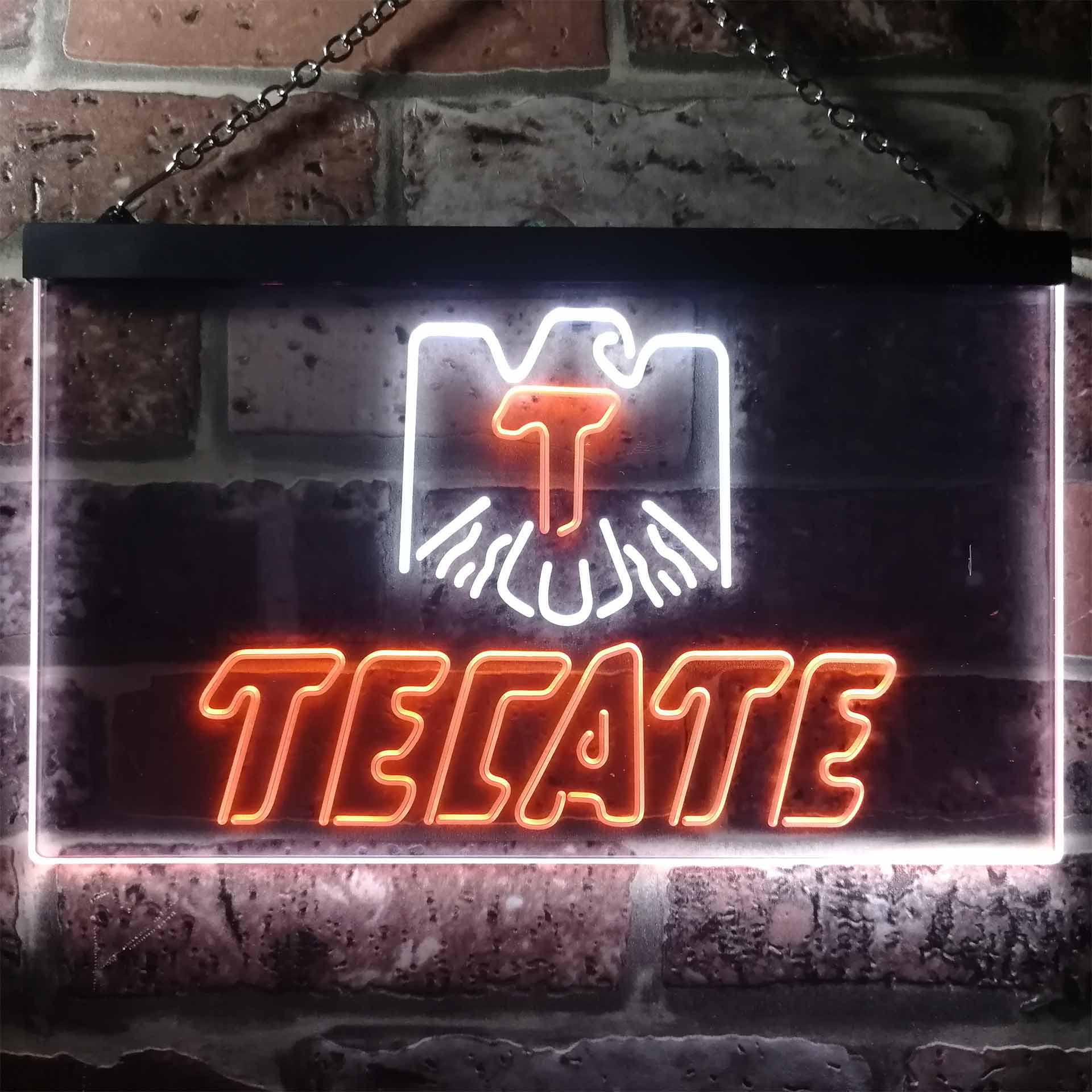 Tecate Beer Bar Dual Color LED Neon Sign ProLedSign
