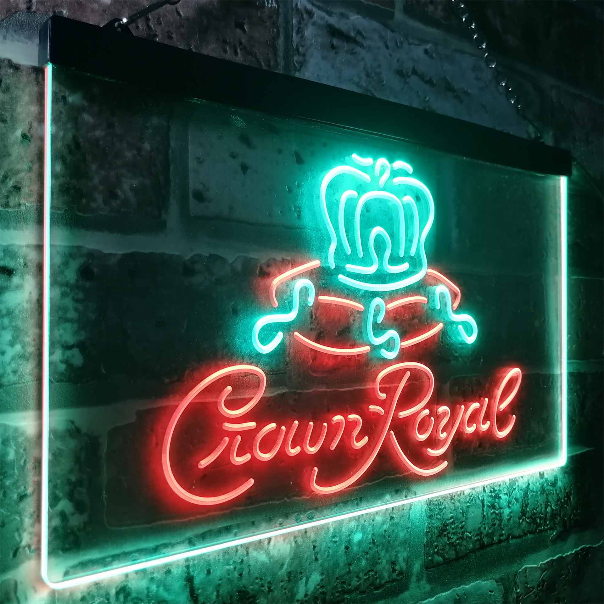 Crown Royal Beer Bar Neon-Like LED Sign