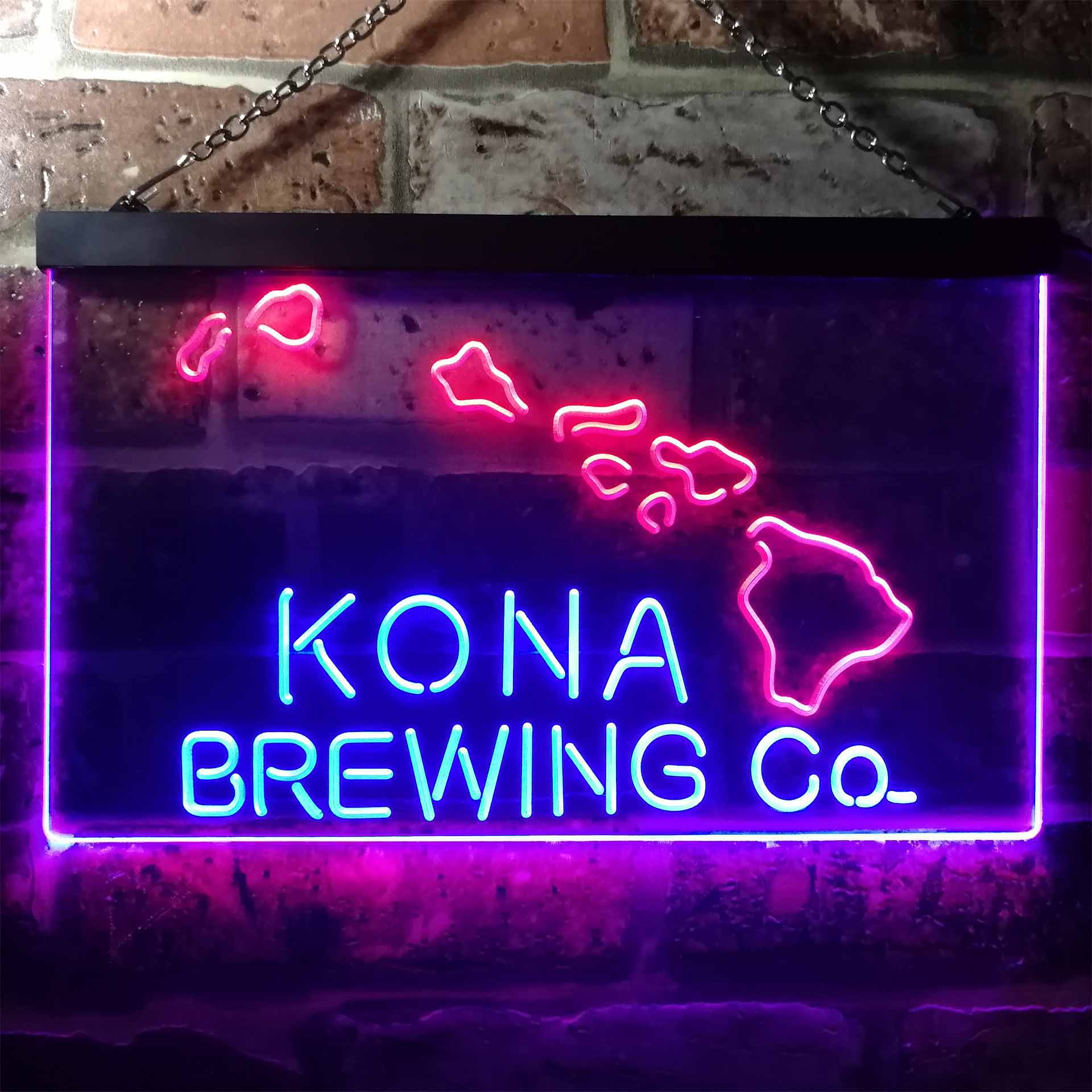 Kona Brewing Beer Dual Color LED Neon Sign ProLedSign