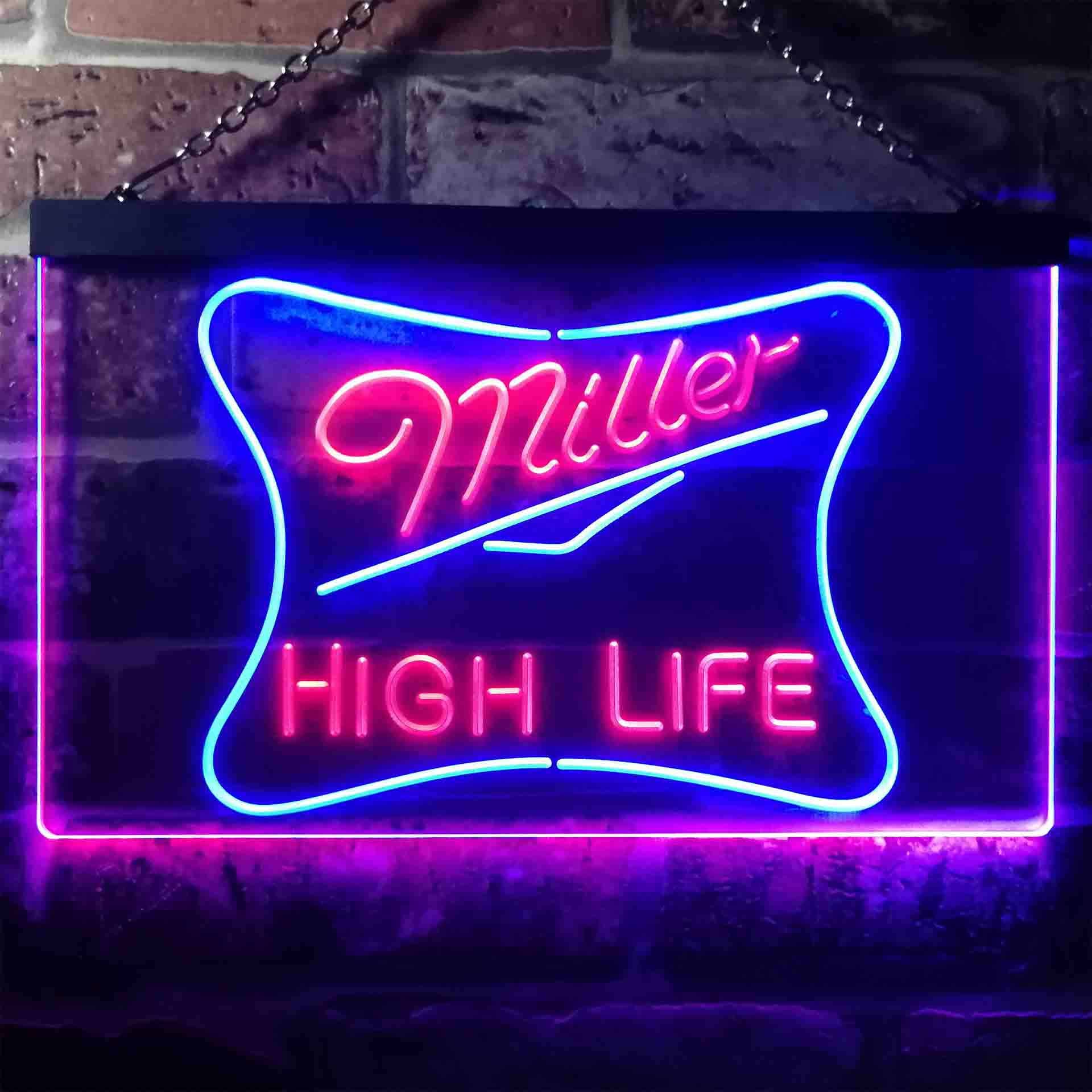 Miller High Life Beer Neon-Like LED Sign