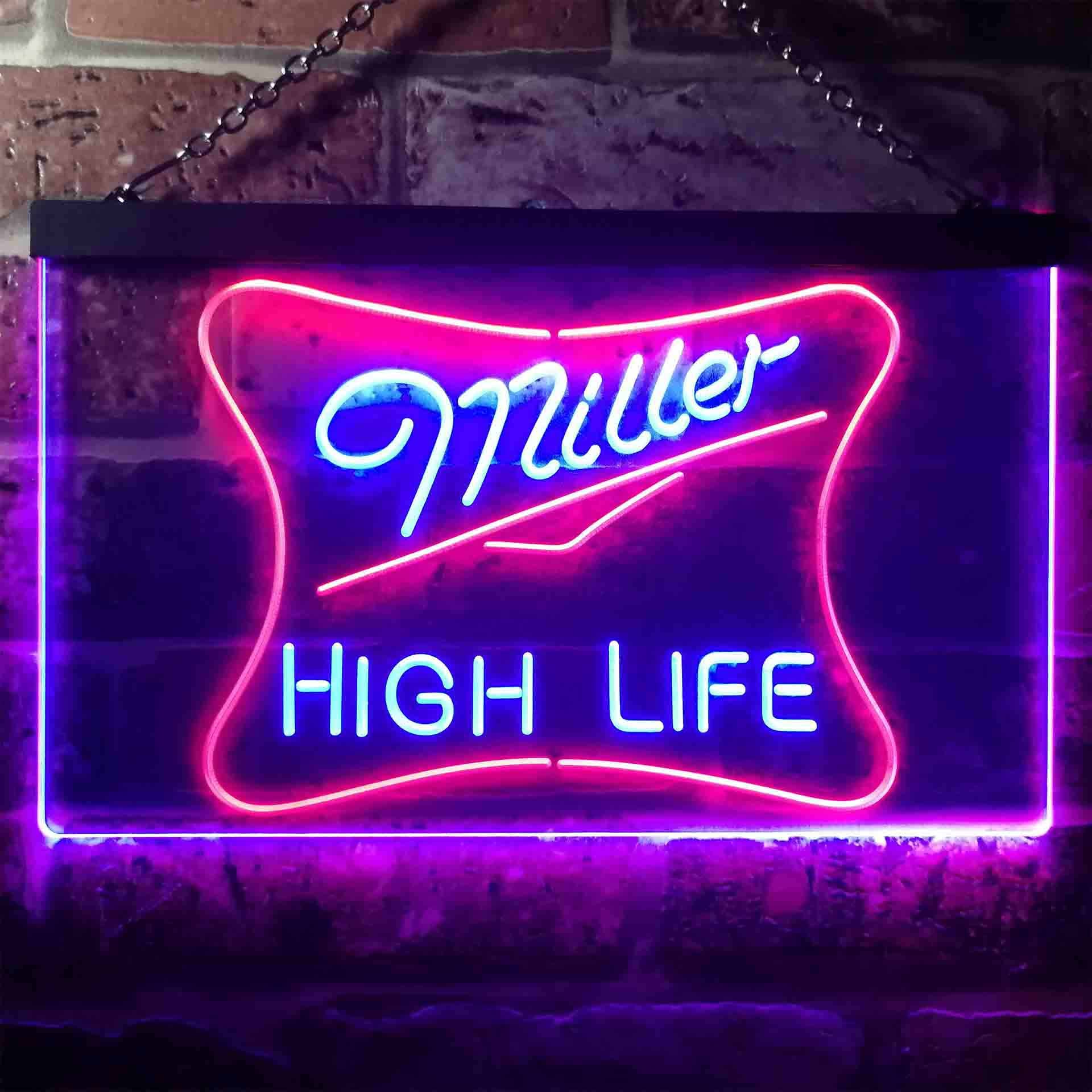 Miller High Life Beer Neon-Like LED Sign