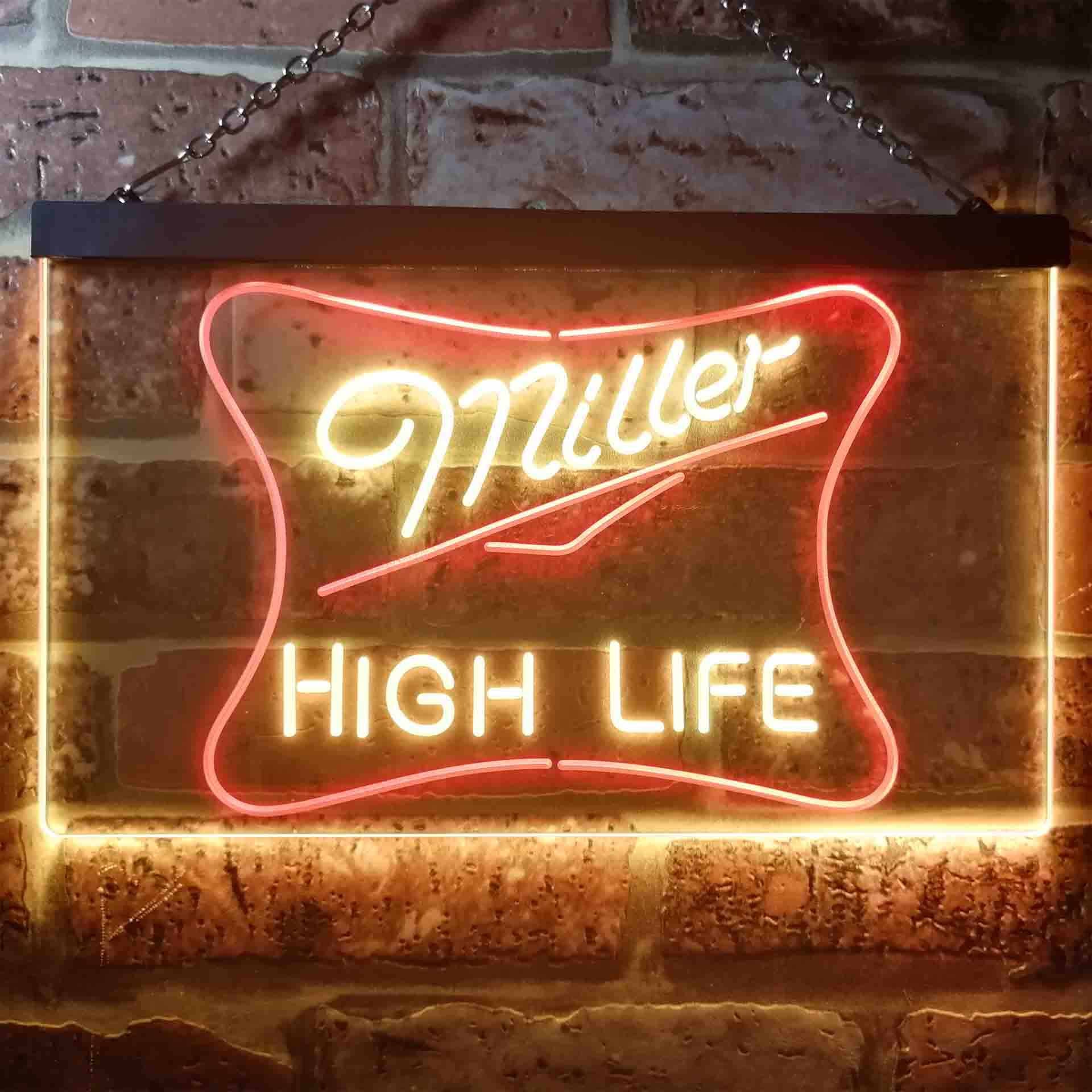 Miller High Life Beer Neon-Like LED Sign