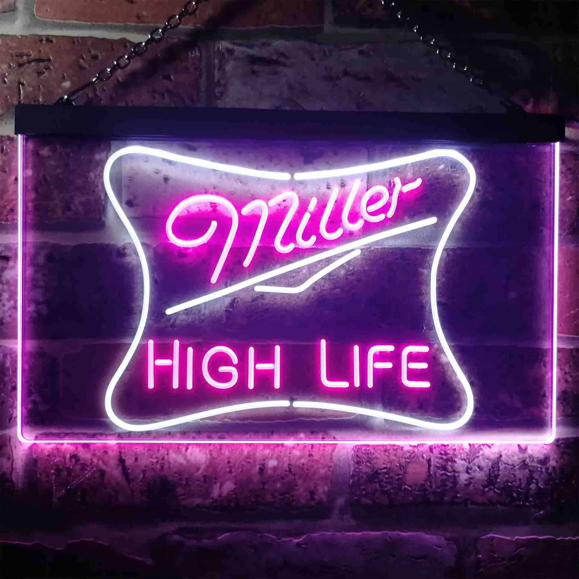 Miller High Life Beer Neon-Like LED Sign