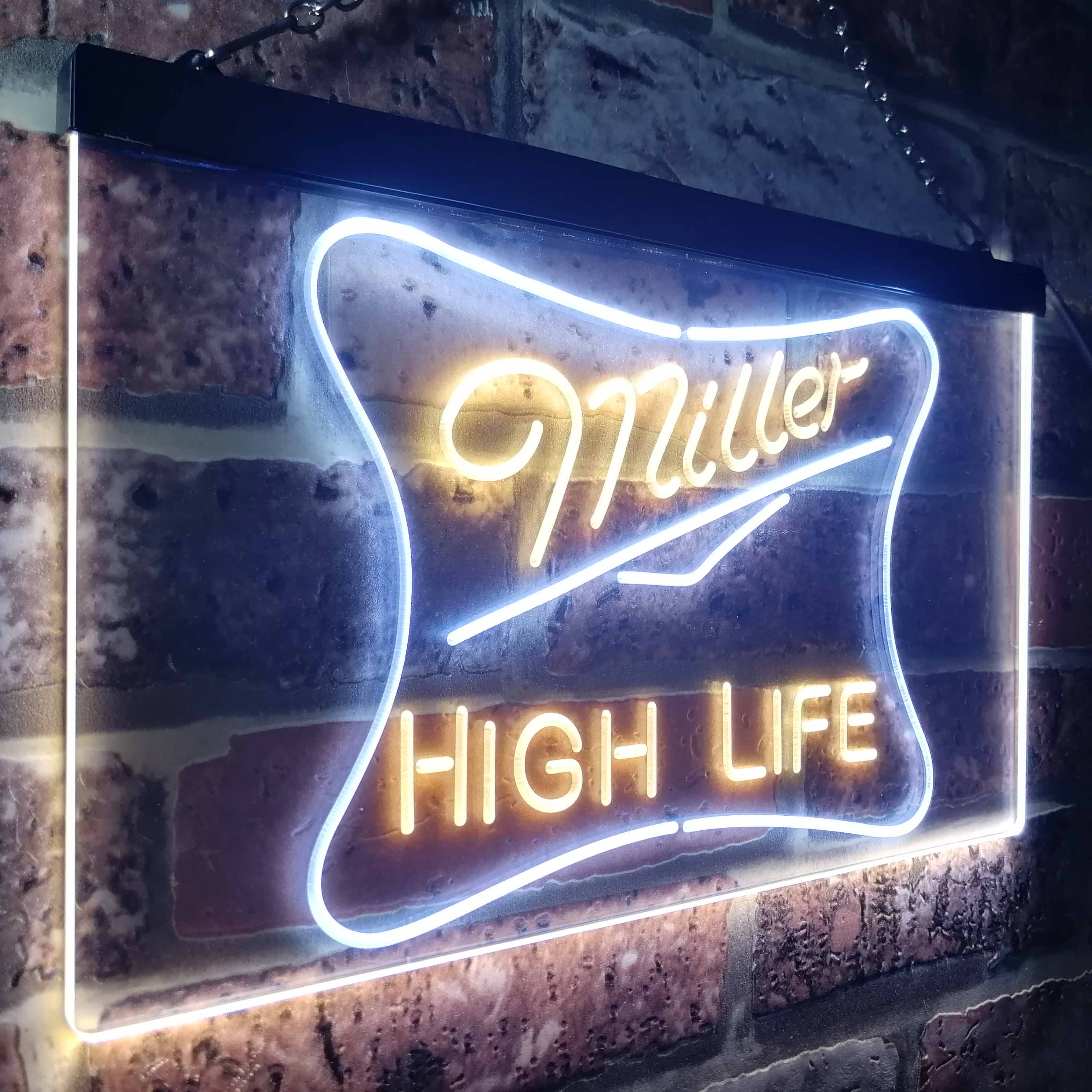 Miller High Life Beer Neon-Like LED Sign