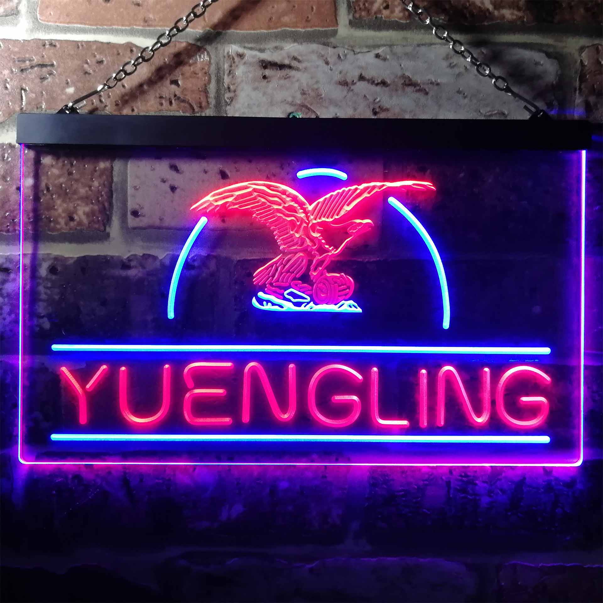 Yuengling Eagle Beer Dual Color LED Neon Sign ProLedSign