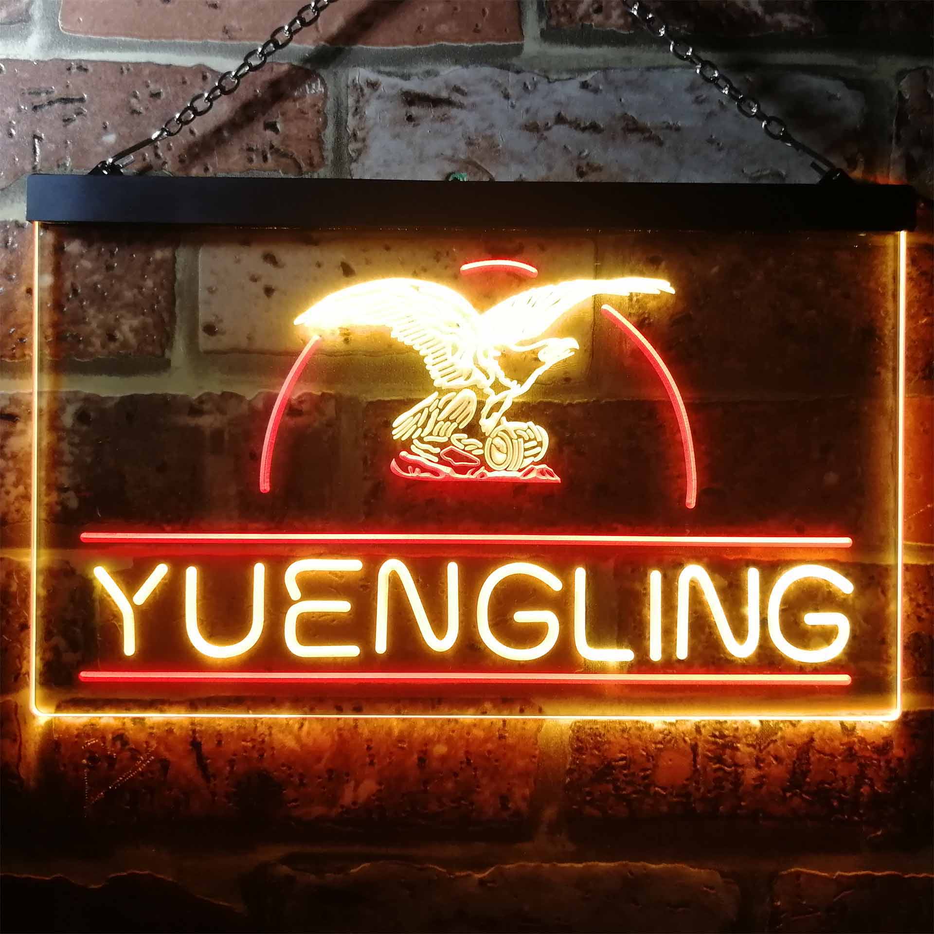 Yuengling Eagle Beer Dual Color LED Neon Sign ProLedSign