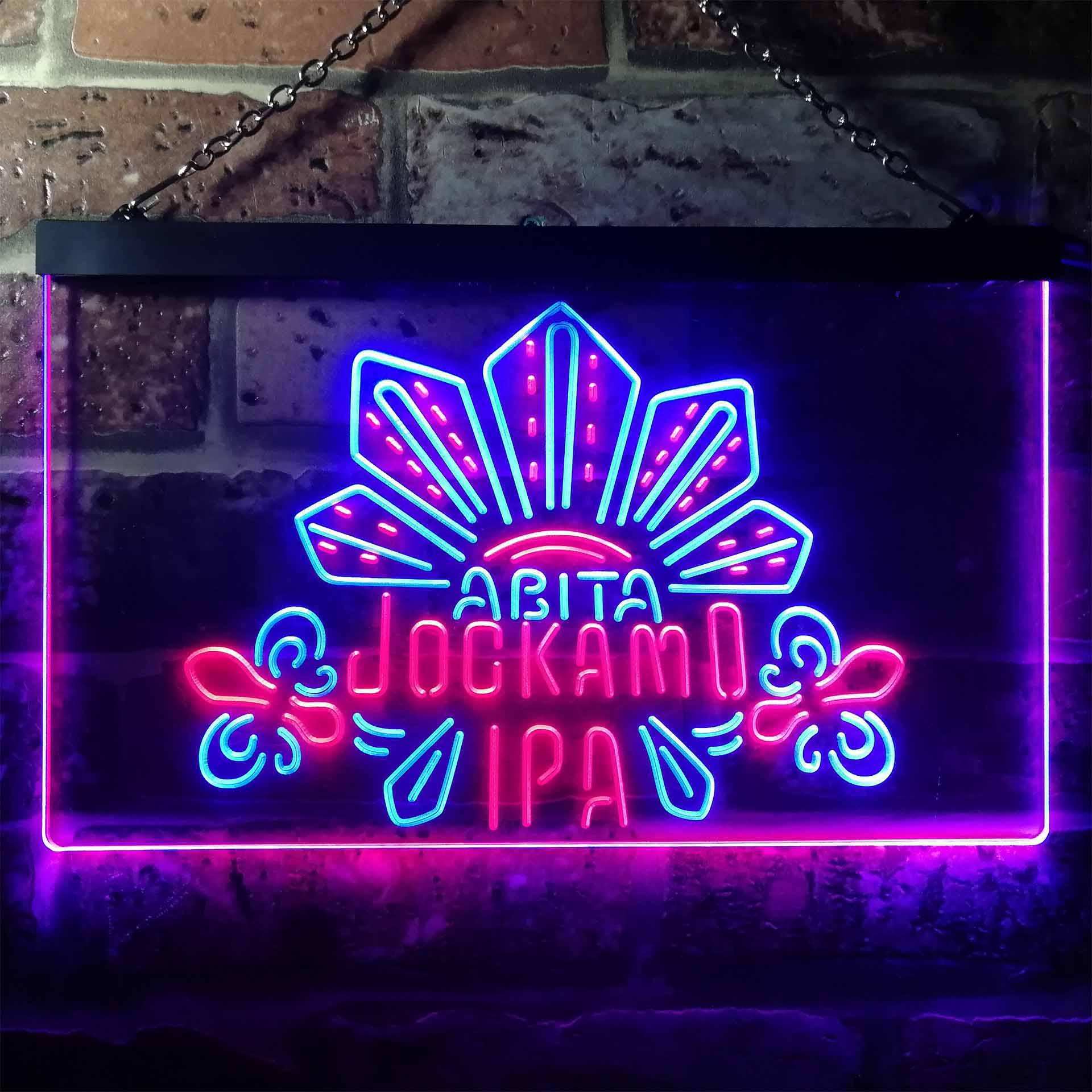 Abita Jockamo IPA Dual Color LED Neon Sign ProLedSign